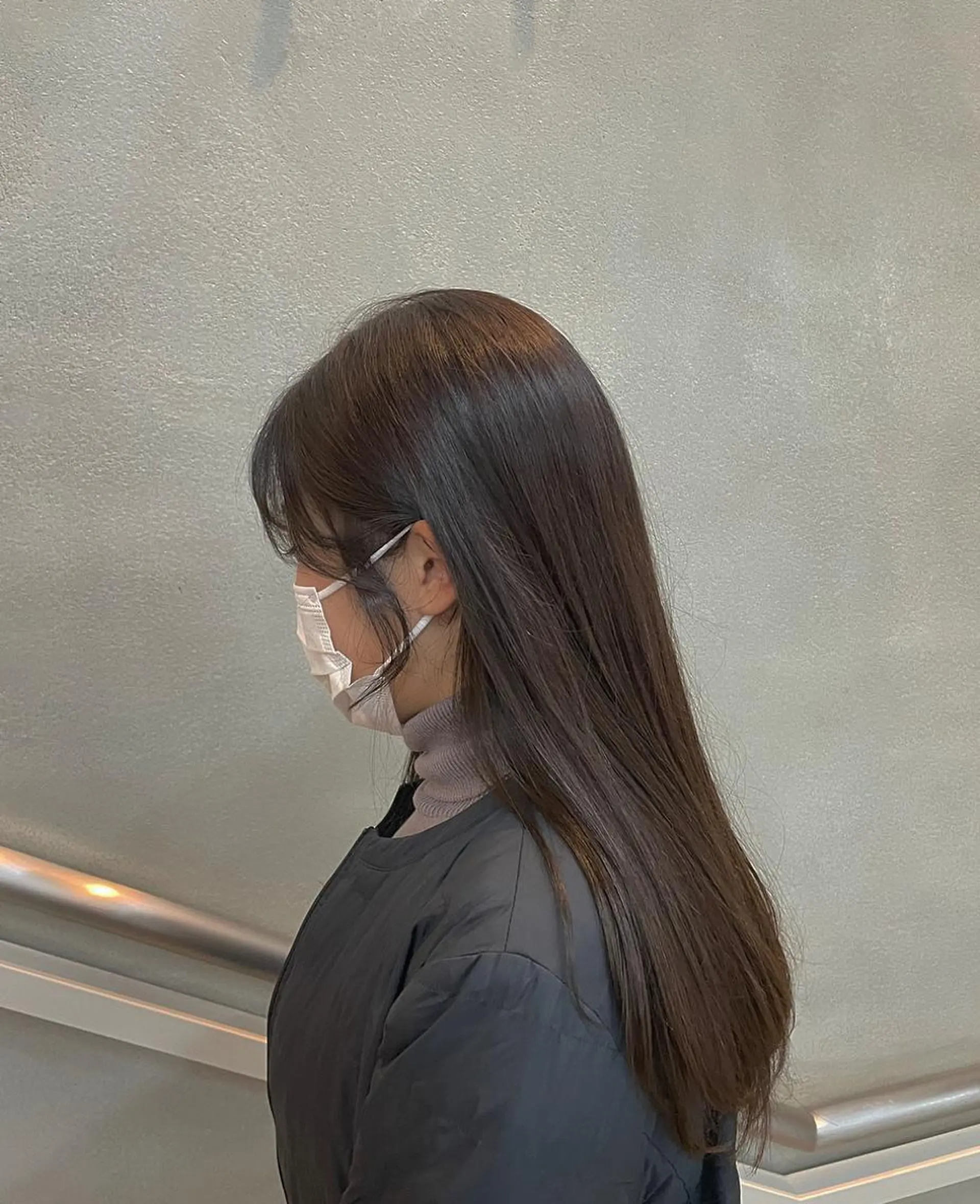 セミロング カラー ベージュカラー 沖縄/ヘアアレンジ /ナカノのヘアスタイル