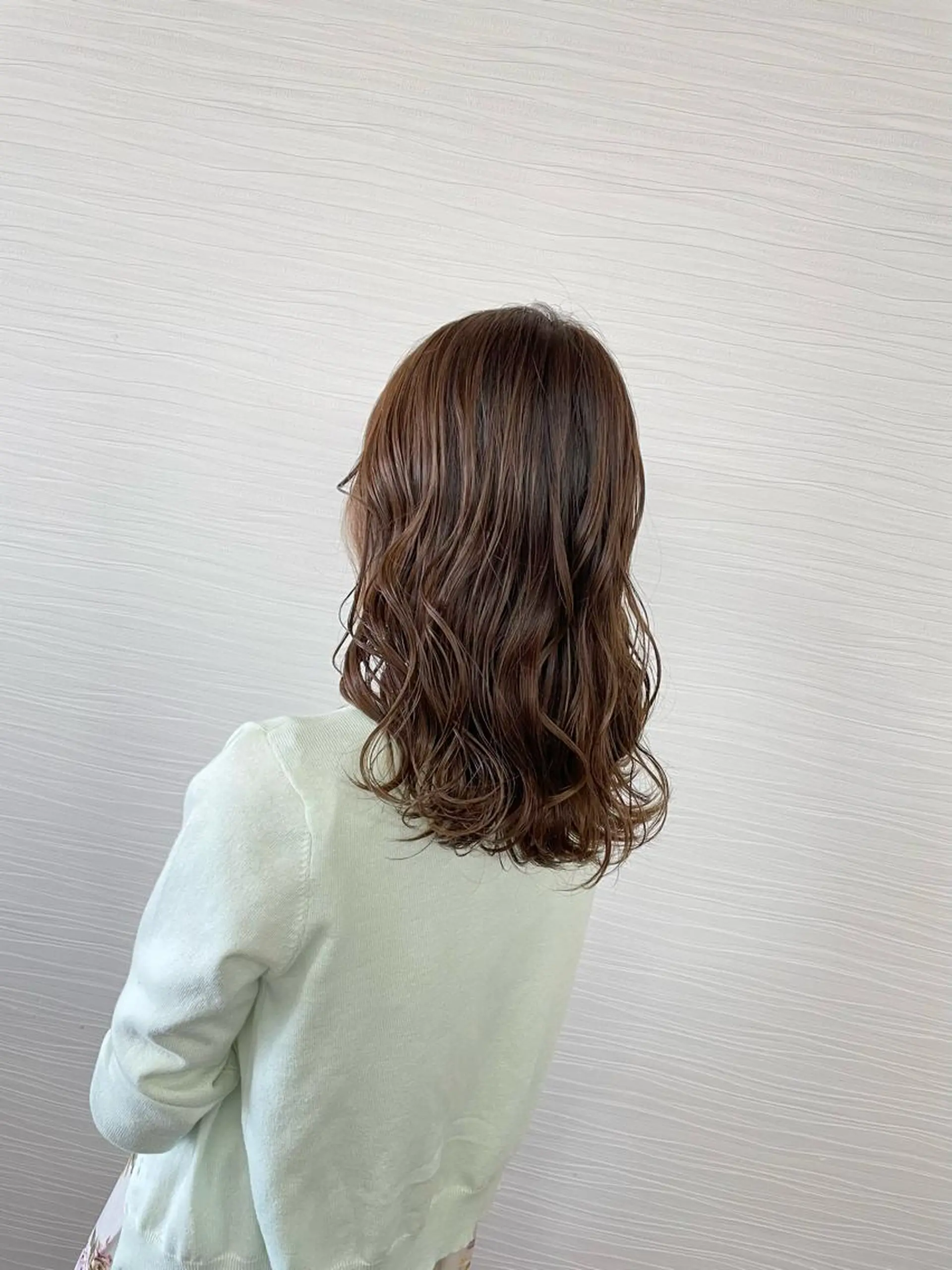 セミロング ヘアアレンジ ヘアセット LaRmE Ayumi.のヘアスタイル