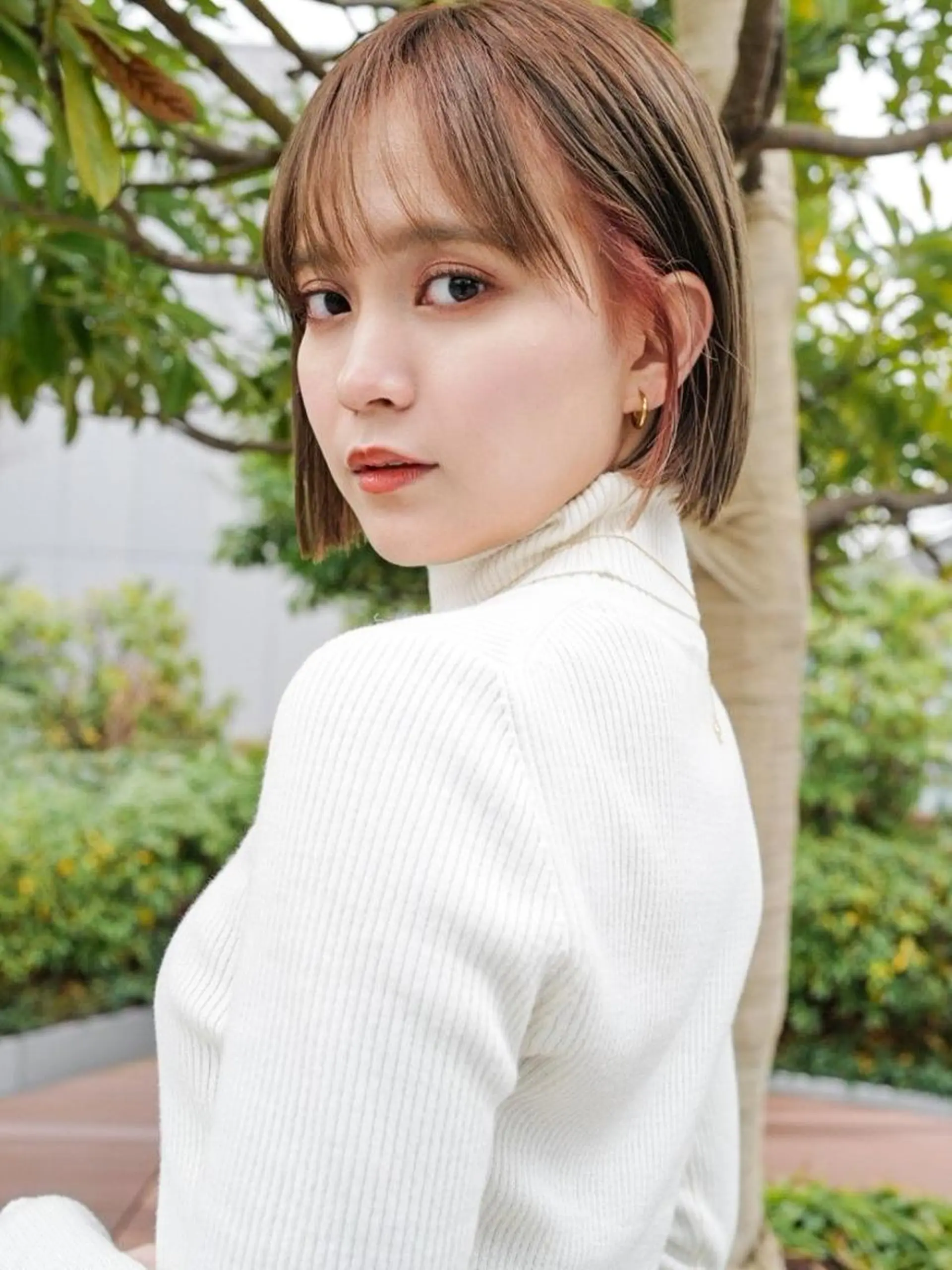 ショート カラー パーマ ヘアアレンジ 髪質改善透明感カラー /SHOGO☀️のヘアスタイル