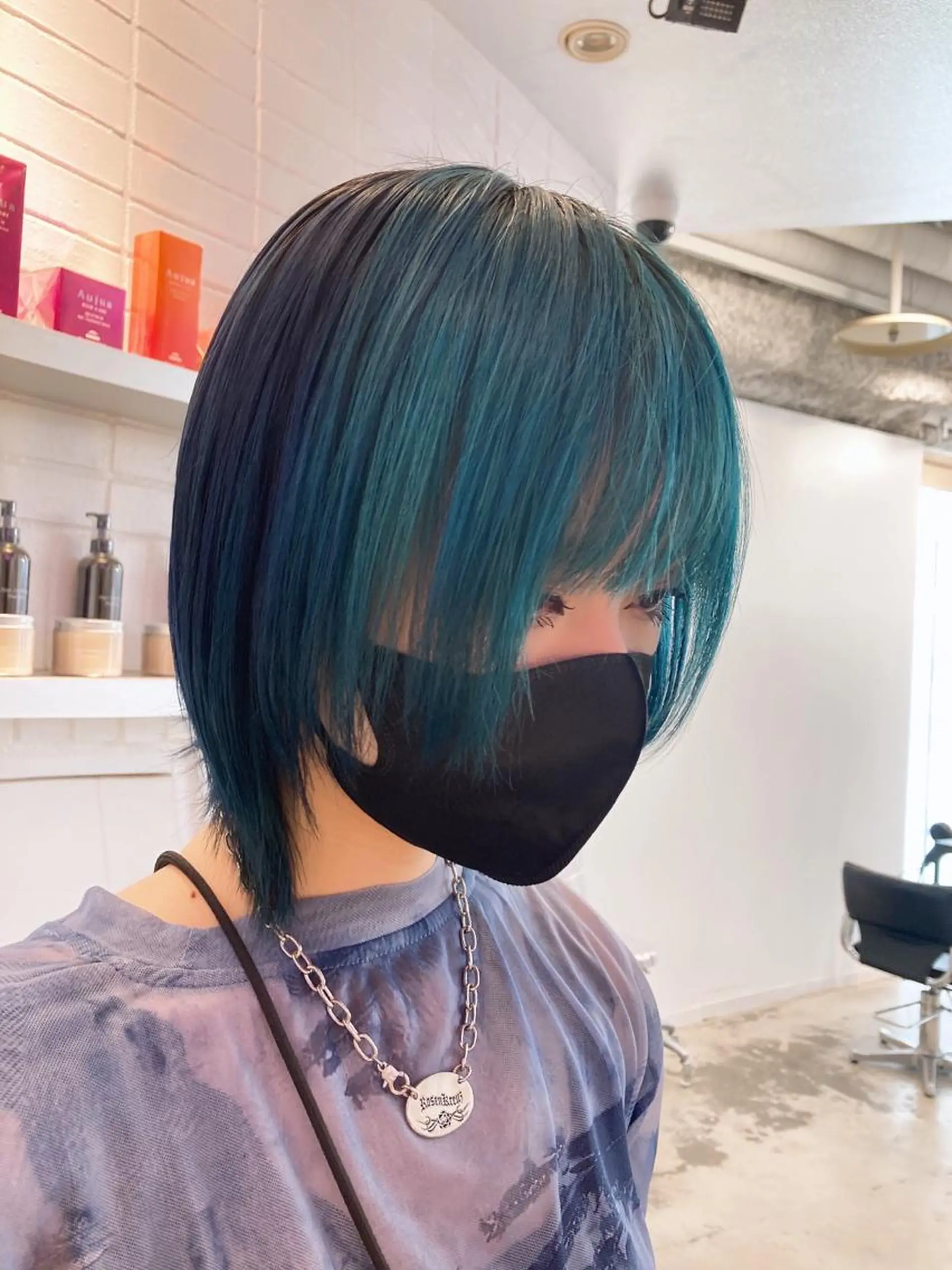 ショート カラー ヘアカラー トリートメント ヘアセット 🥣ミコト/ウルフ ハイトーン特化🥣のヘアスタイル