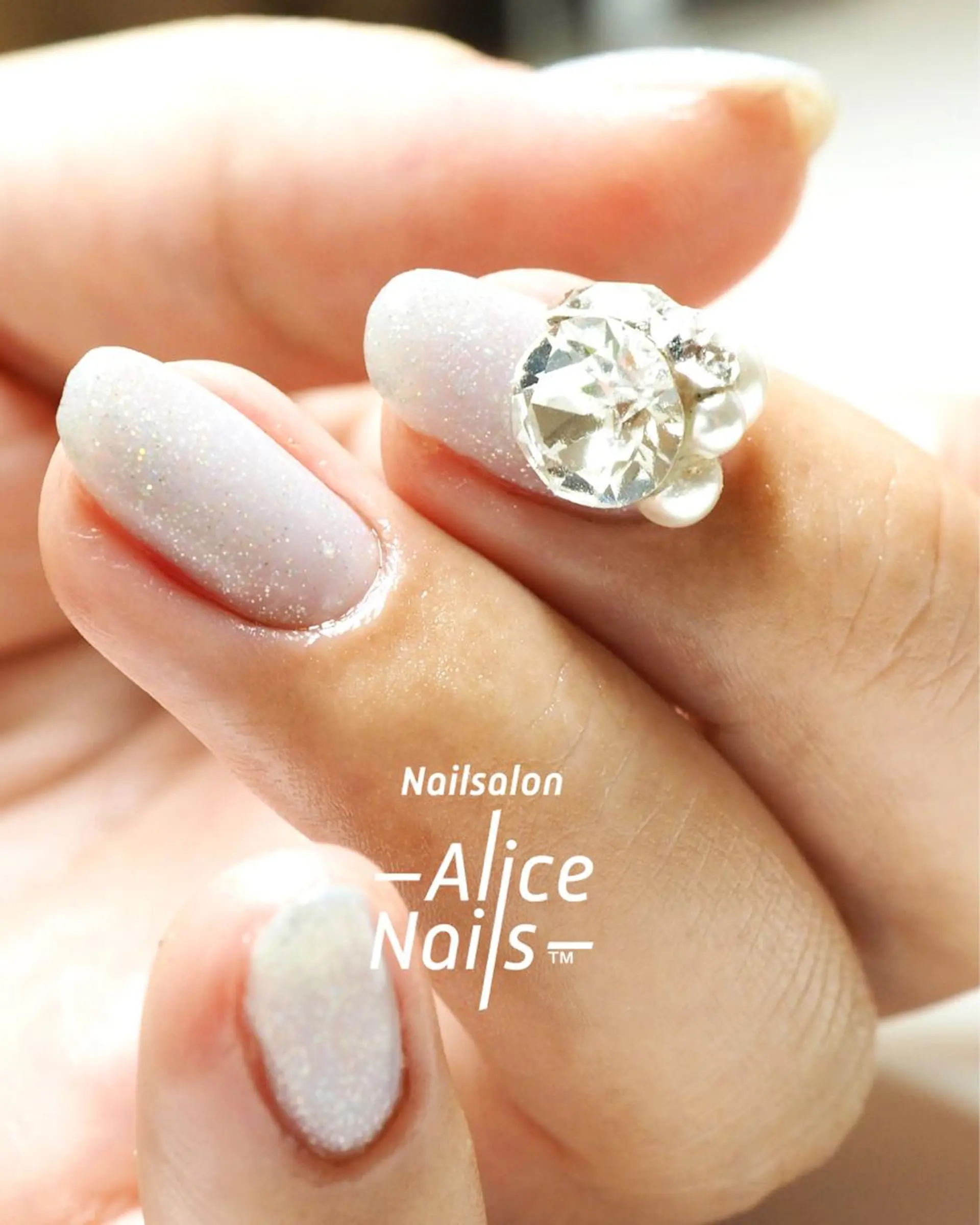 ネイル ワンカラーネイル ハンドネイル ネイルアーティスト アリスのネイルデザイン