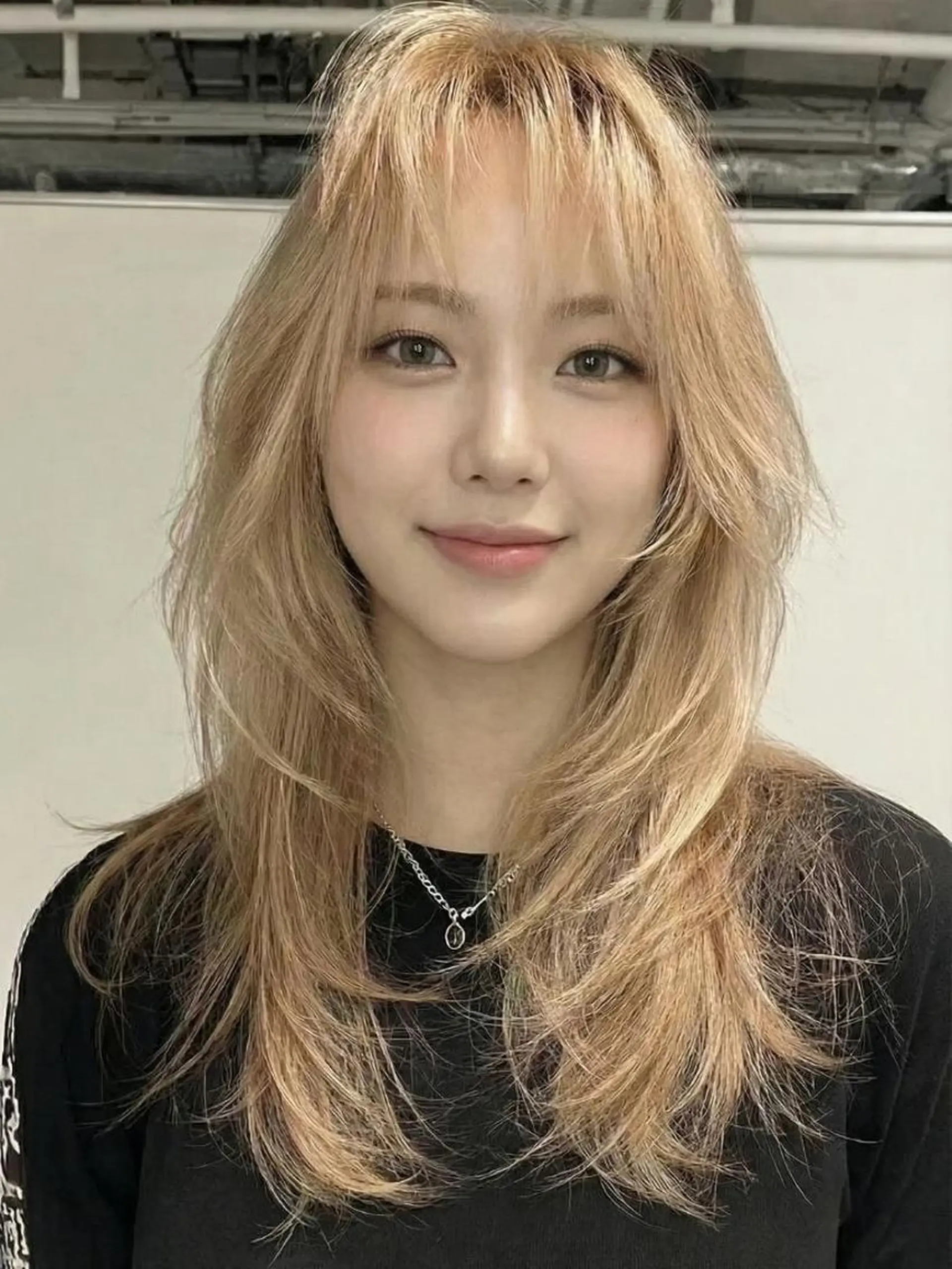 カラー ロング カット ヘアカラー トリートメント 🎀韓国レイヤー YURINA🎀のヘアスタイル