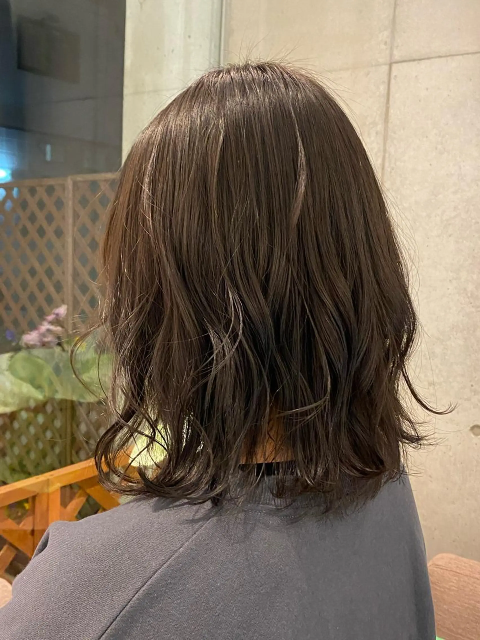 ミディアム カラー アッシュ アッシュブラウン ブラウンカラー 鈴木 愛美☃のヘアスタイル