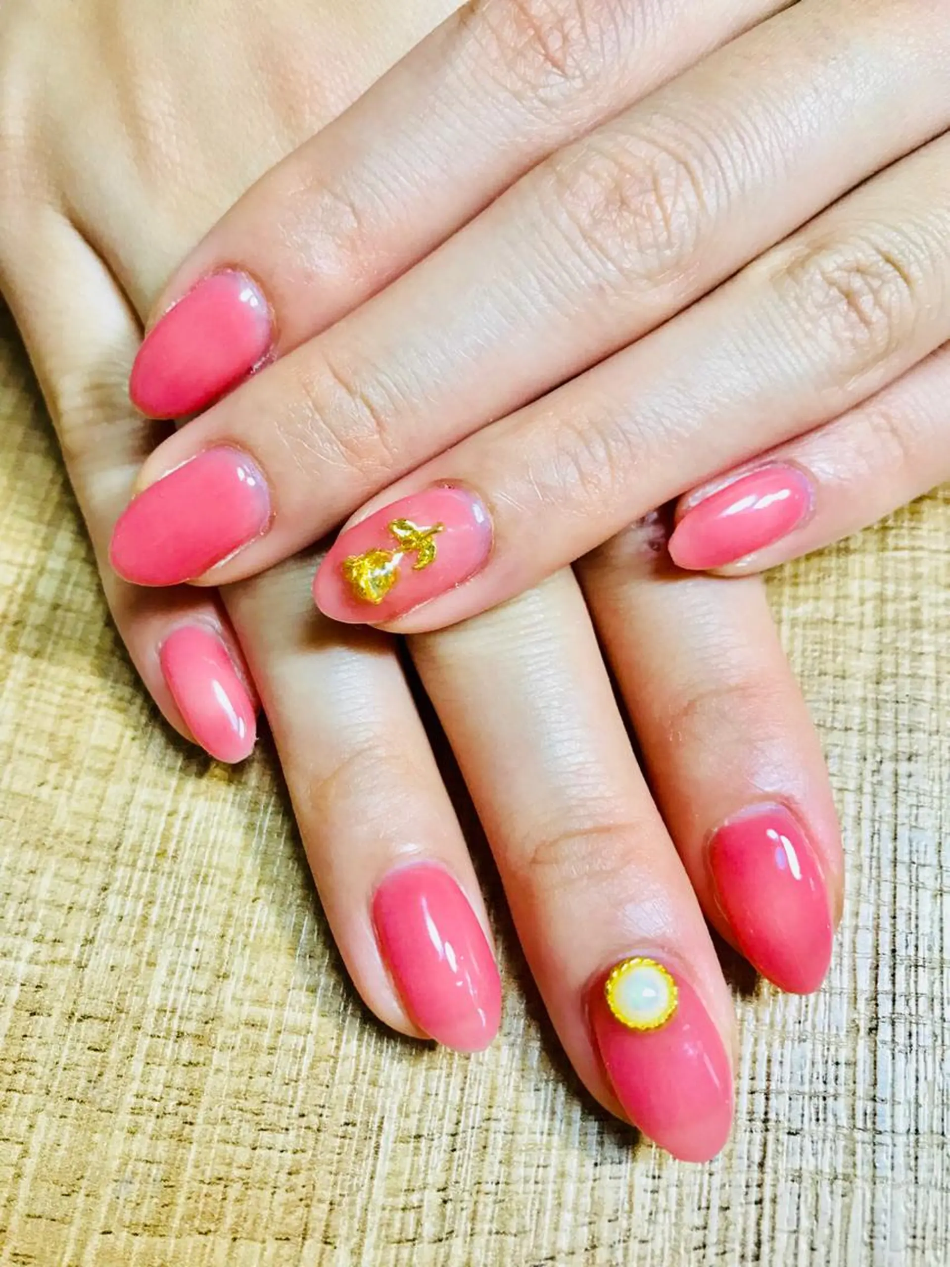 ネイル ワンカラーネイル 安藤 Charlotteのネイルデザイン