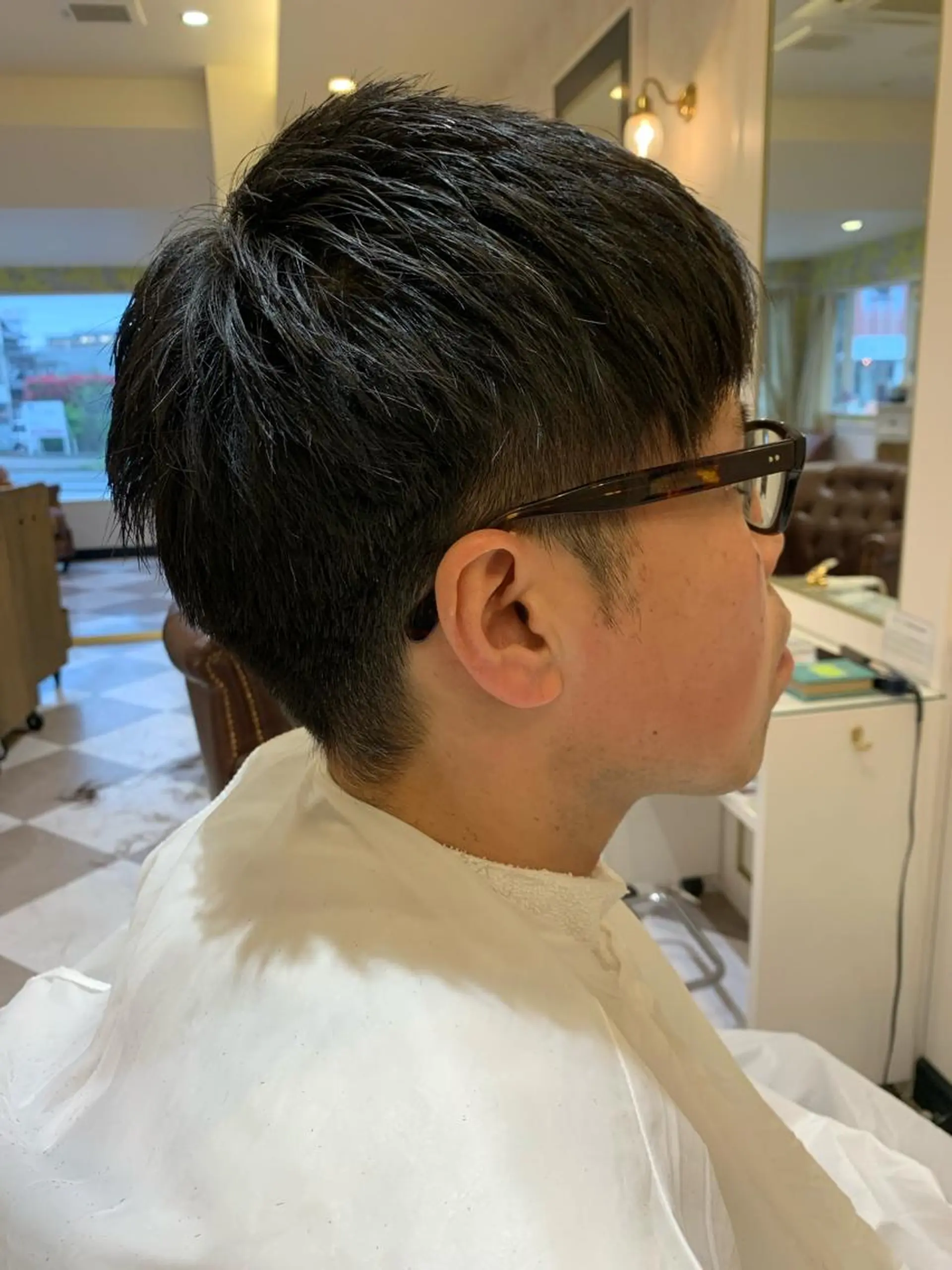 メンズ 粟田 めぐみのヘアスタイル