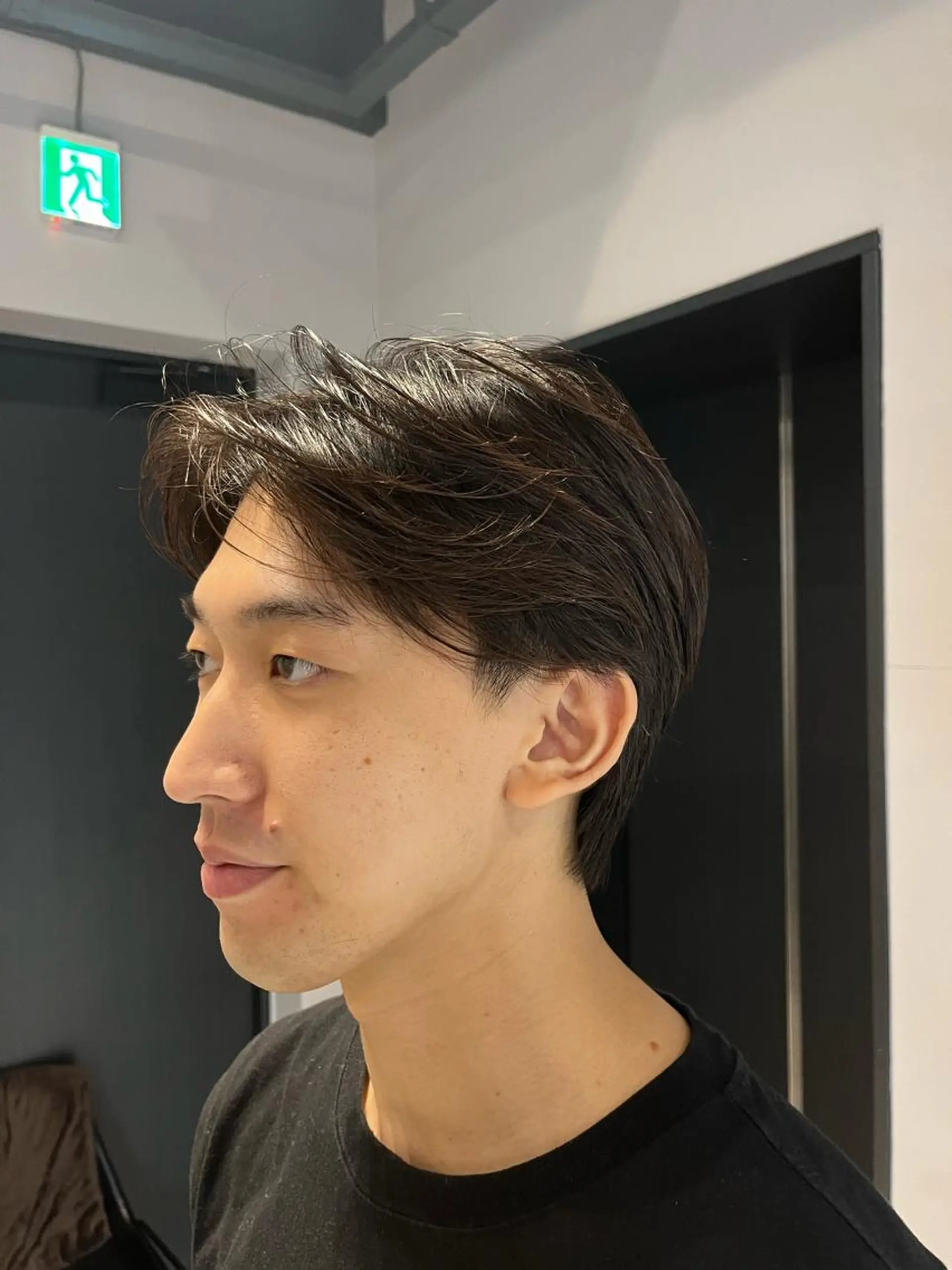 メンズ うる艶カラー/恵比寿 ベージュ/丸山陽平のヘアスタイル