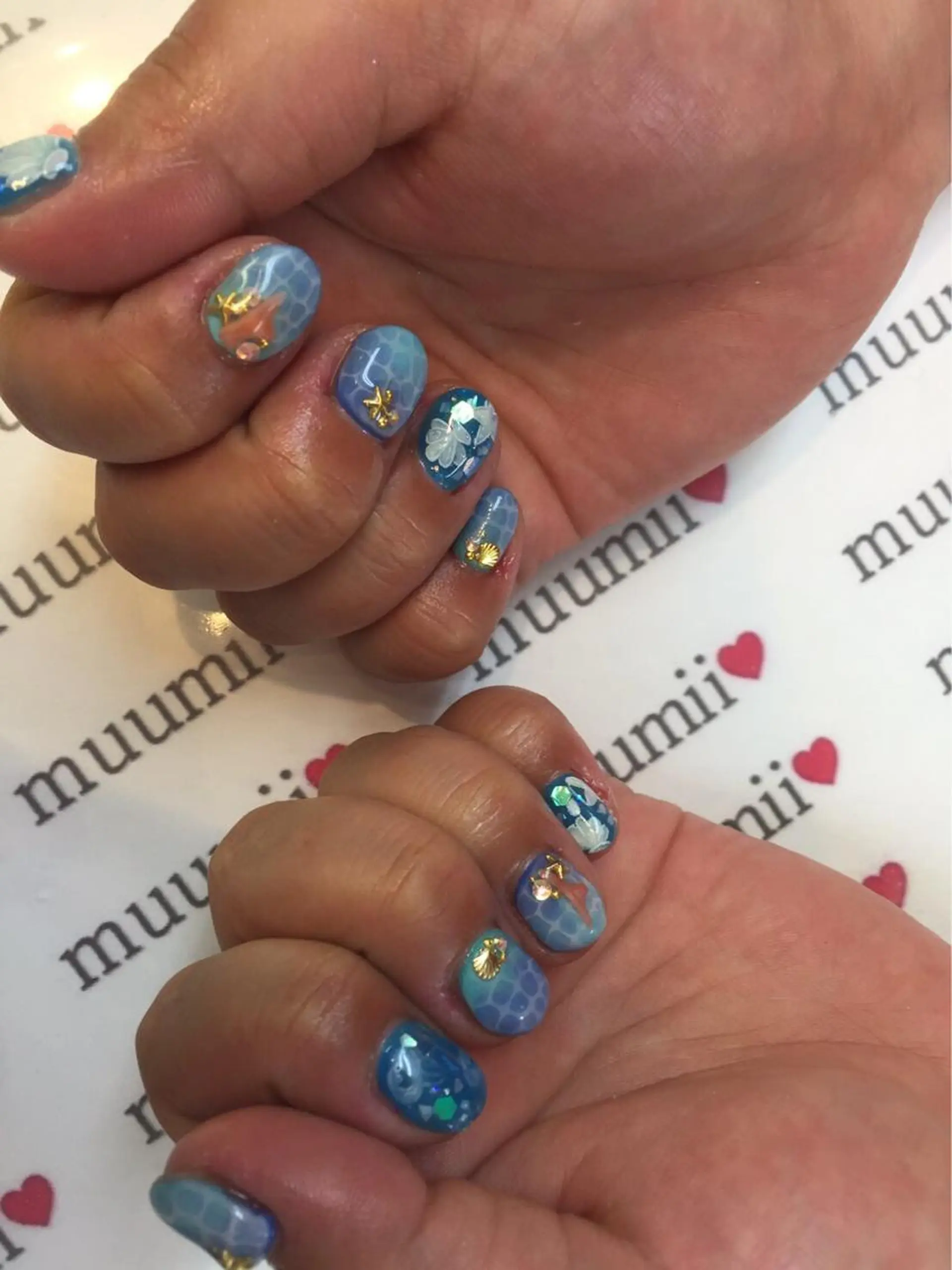 ネイル ネイルサロンmuumii所属・東十条muumii ネイルまつ毛のネイルデザイン