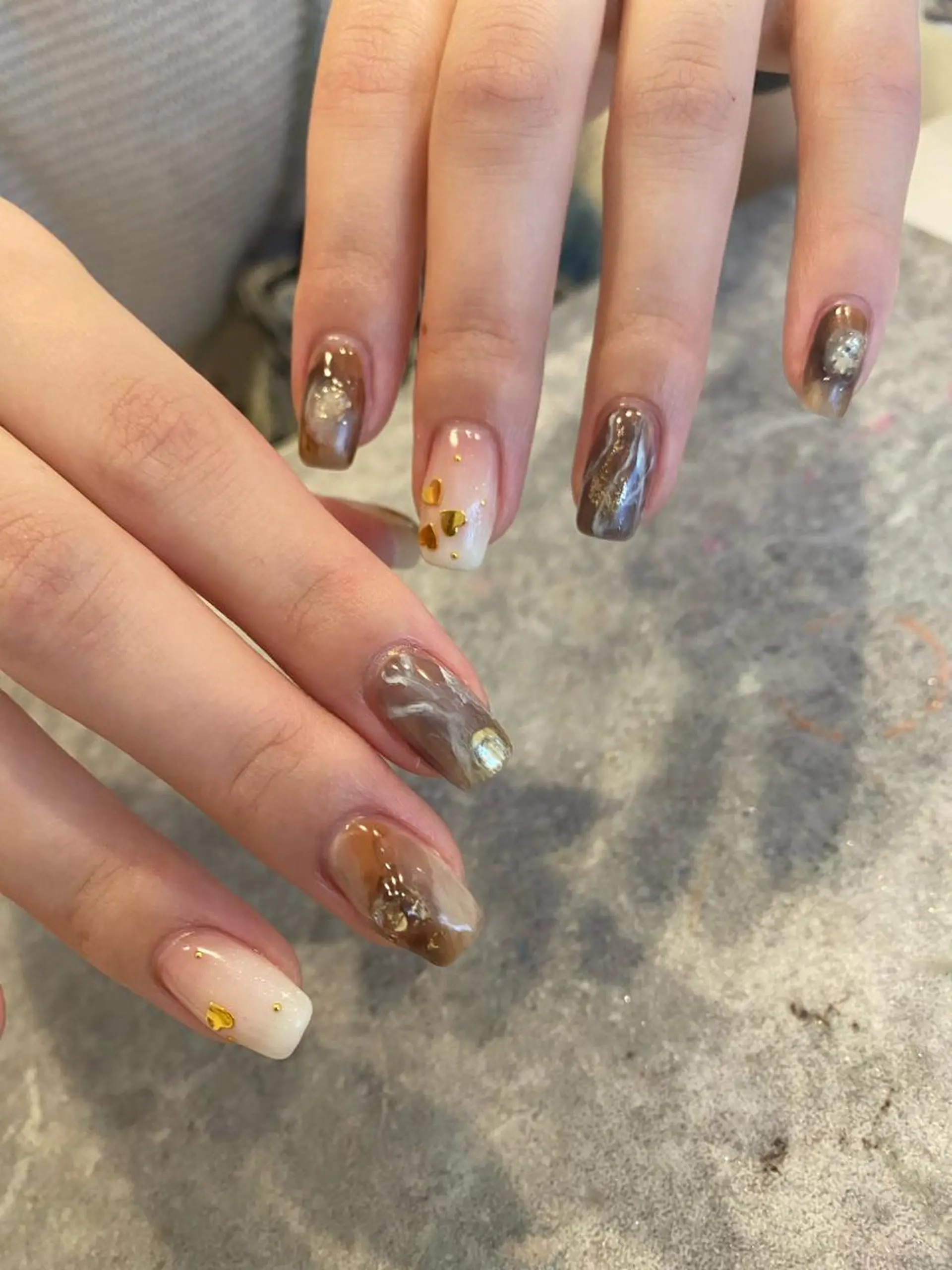 ネイル ハンドネイル 【LINON】 airiのネイルデザイン