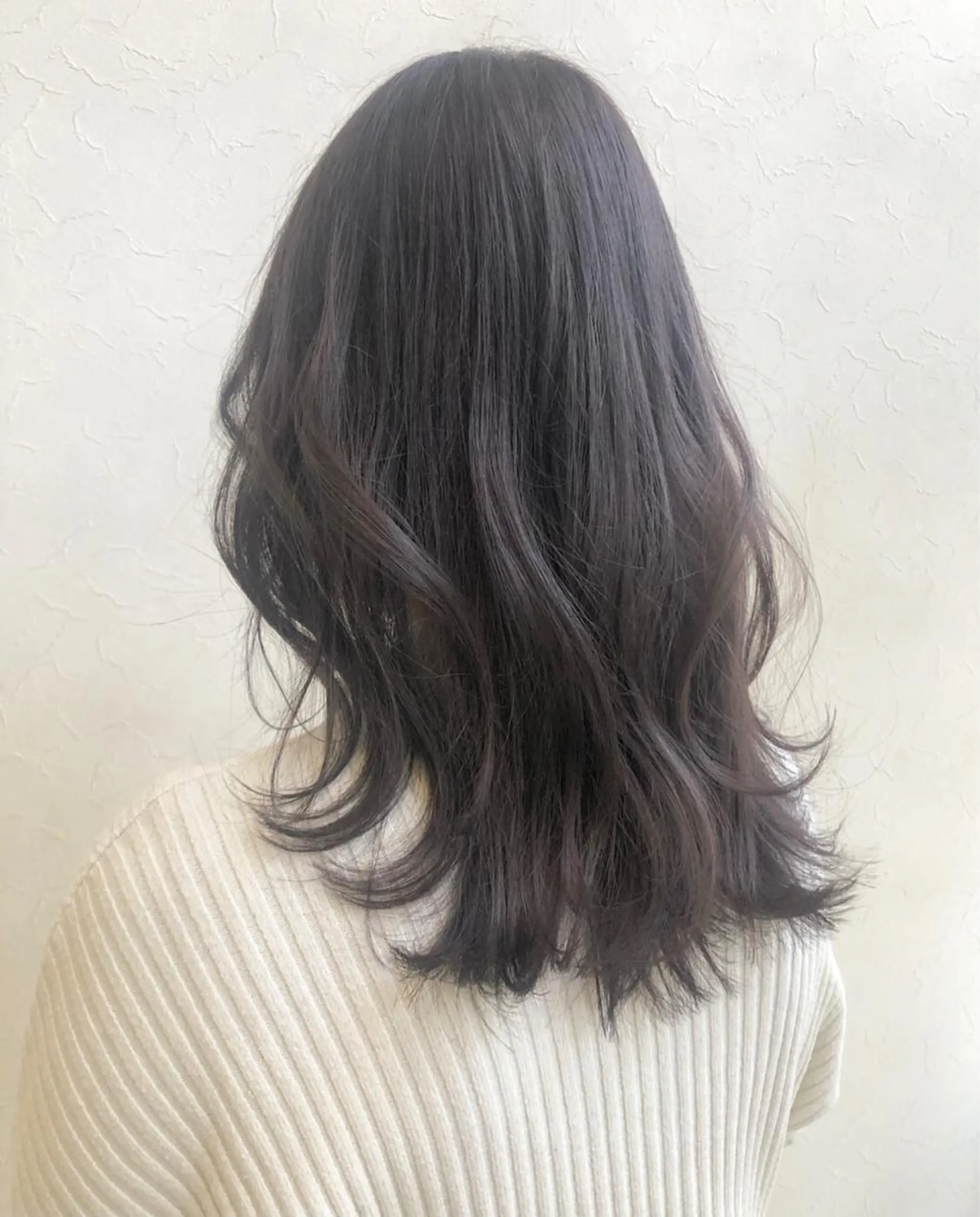 セミロング カラー nakahara madokaのヘアスタイル