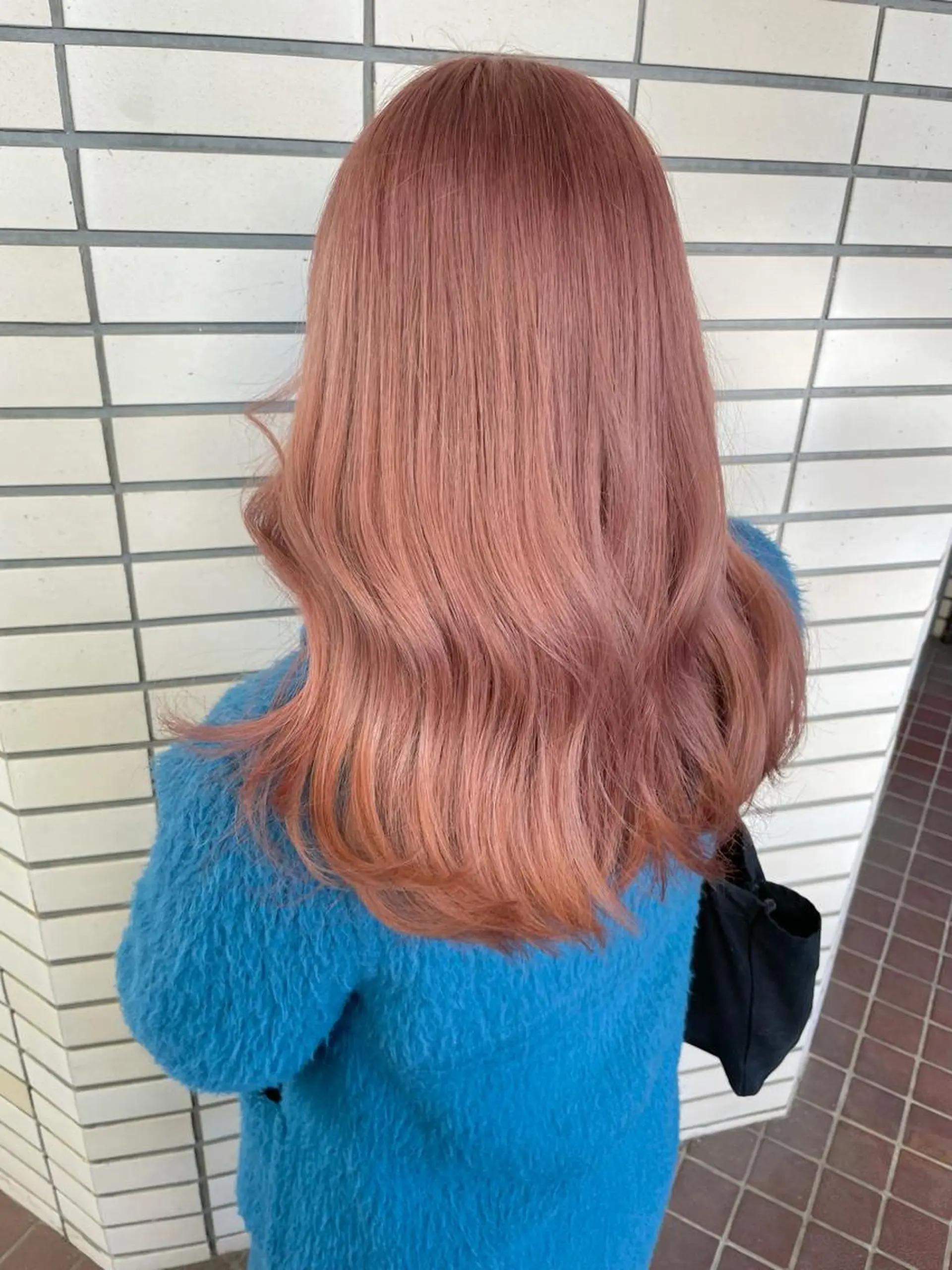 ロング カラー ベージュカラー ピンクカラー ピンクベージュ ヘアカラー 🤍2nd🤍田所 美希のヘアスタイル