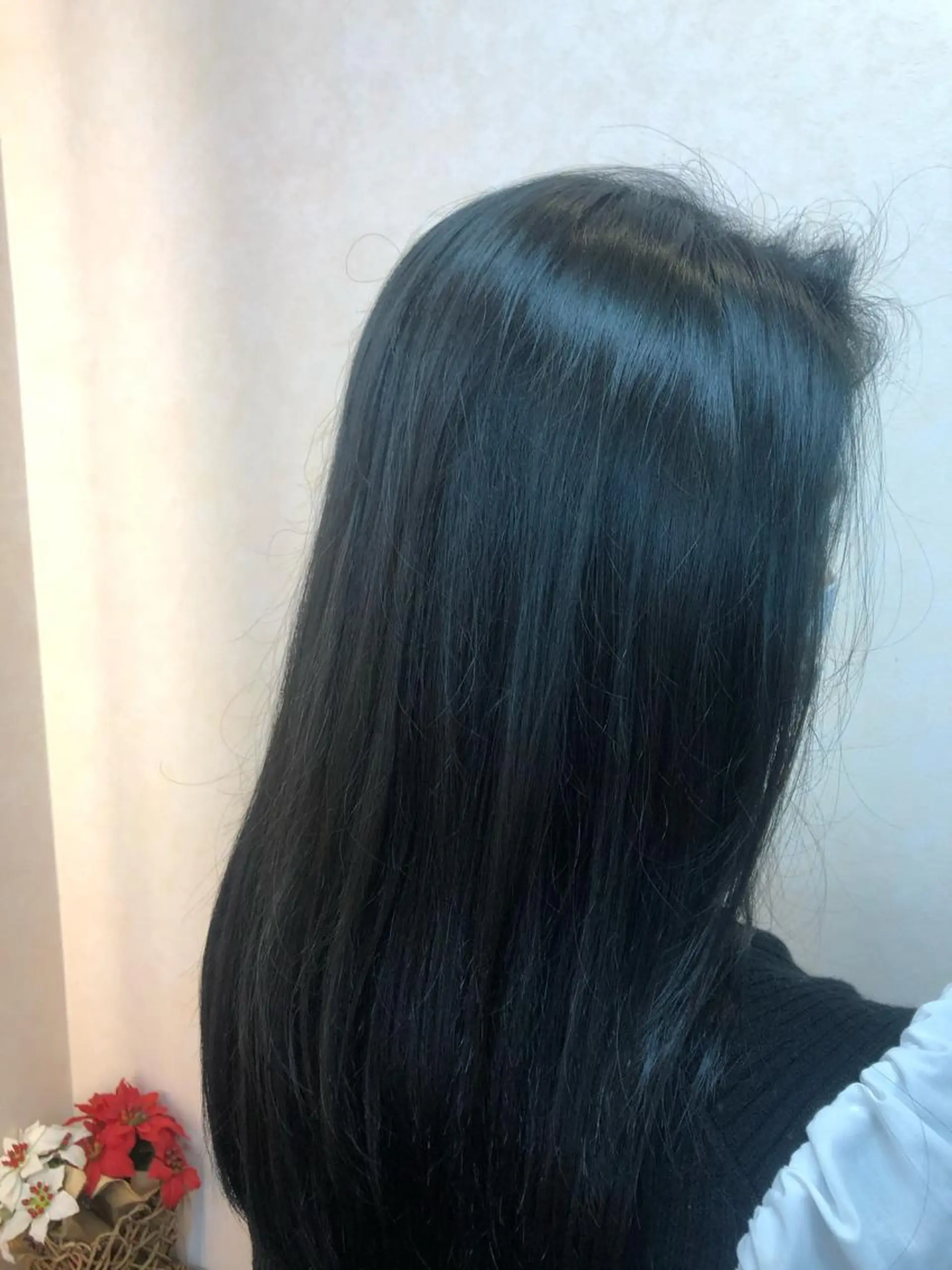 セミロング カラー 桧山 真のヘアスタイル