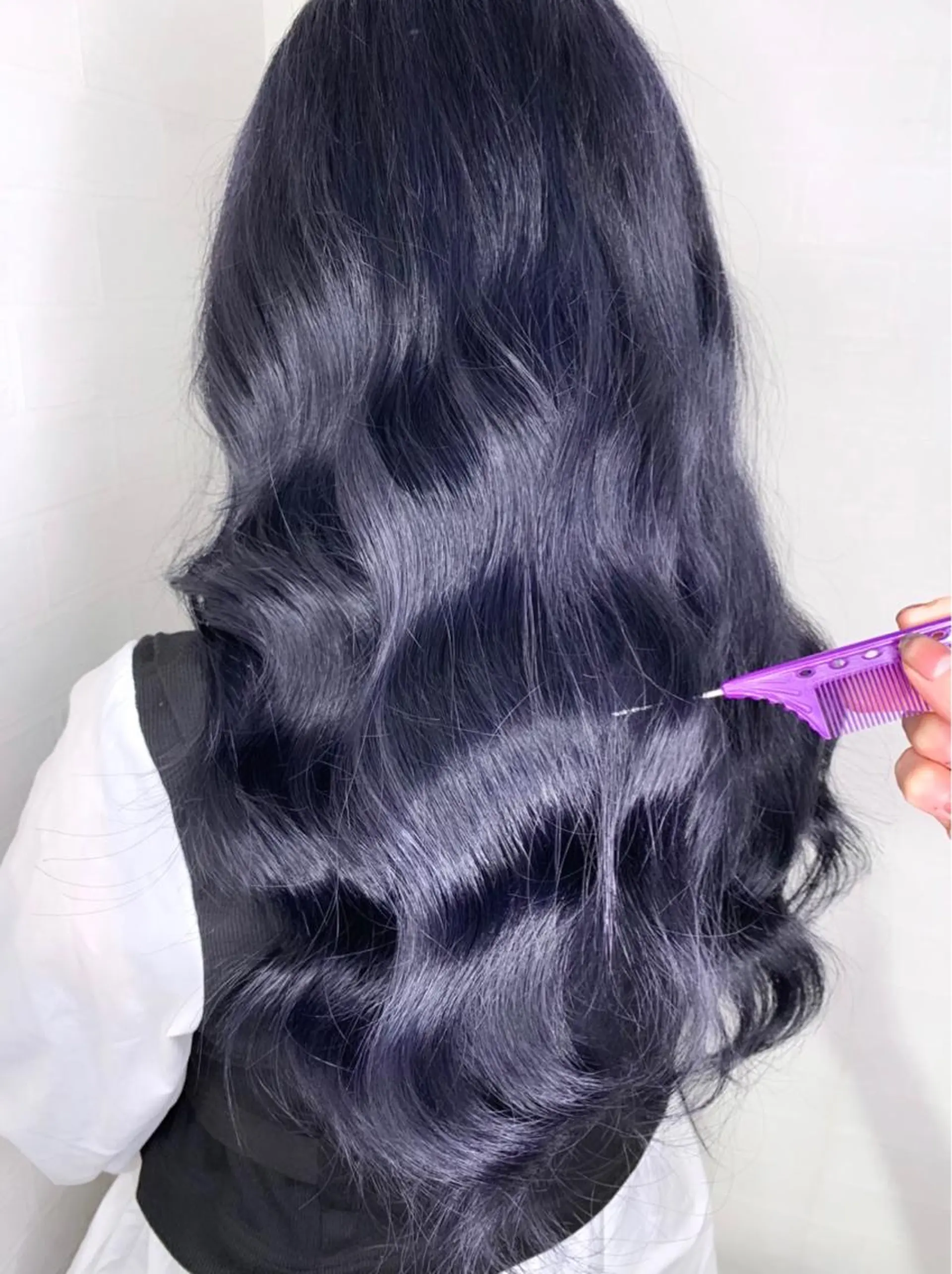 ロング カラー ブリーチ ケアブリーチ ヘアカラー 🧠U-topia 西村彩🧠のヘアスタイル