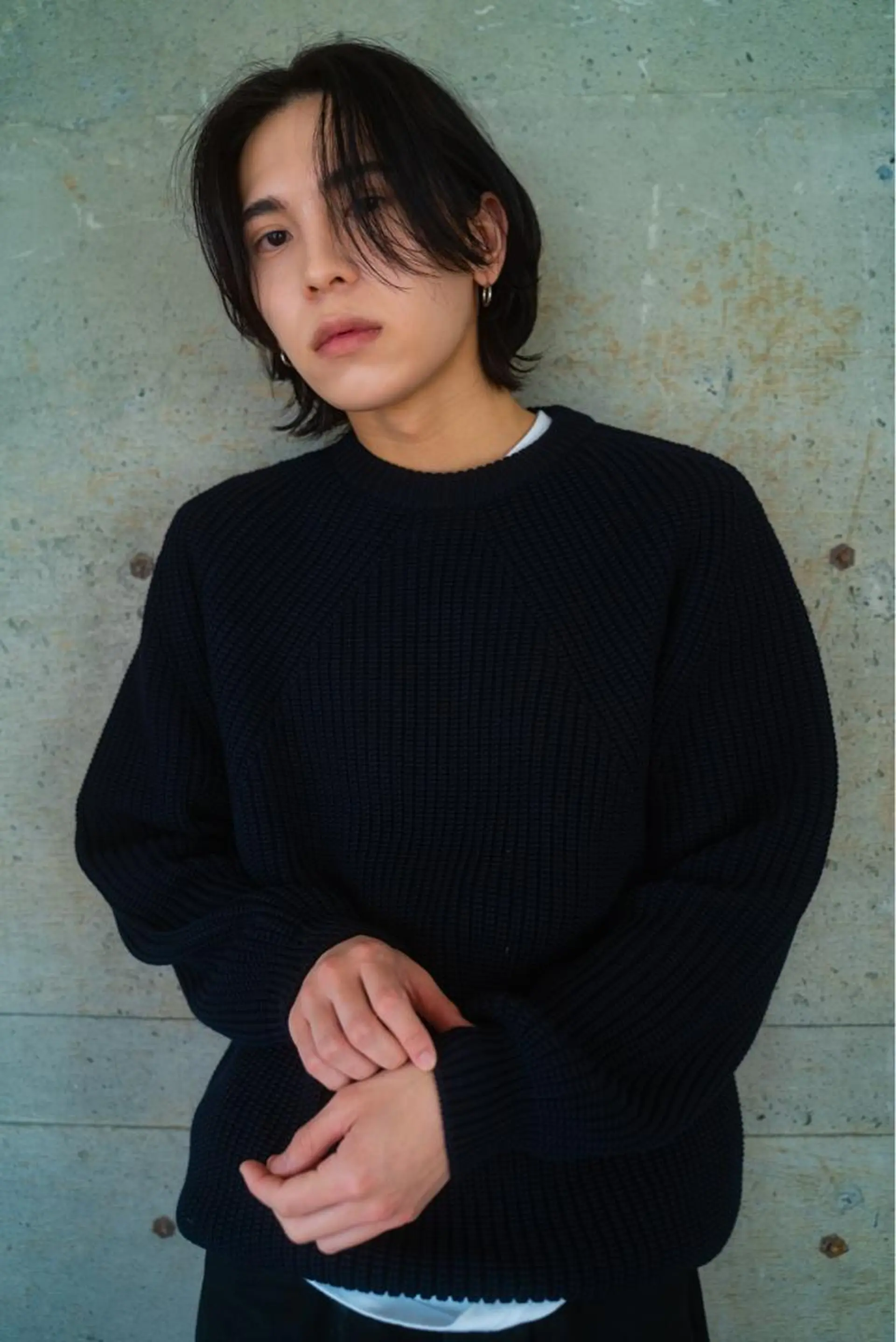 ミディアム メンズ カット トリートメント ヘッドスパ おしゃれパーマ メンズ特化/みーまんのヘアスタイル