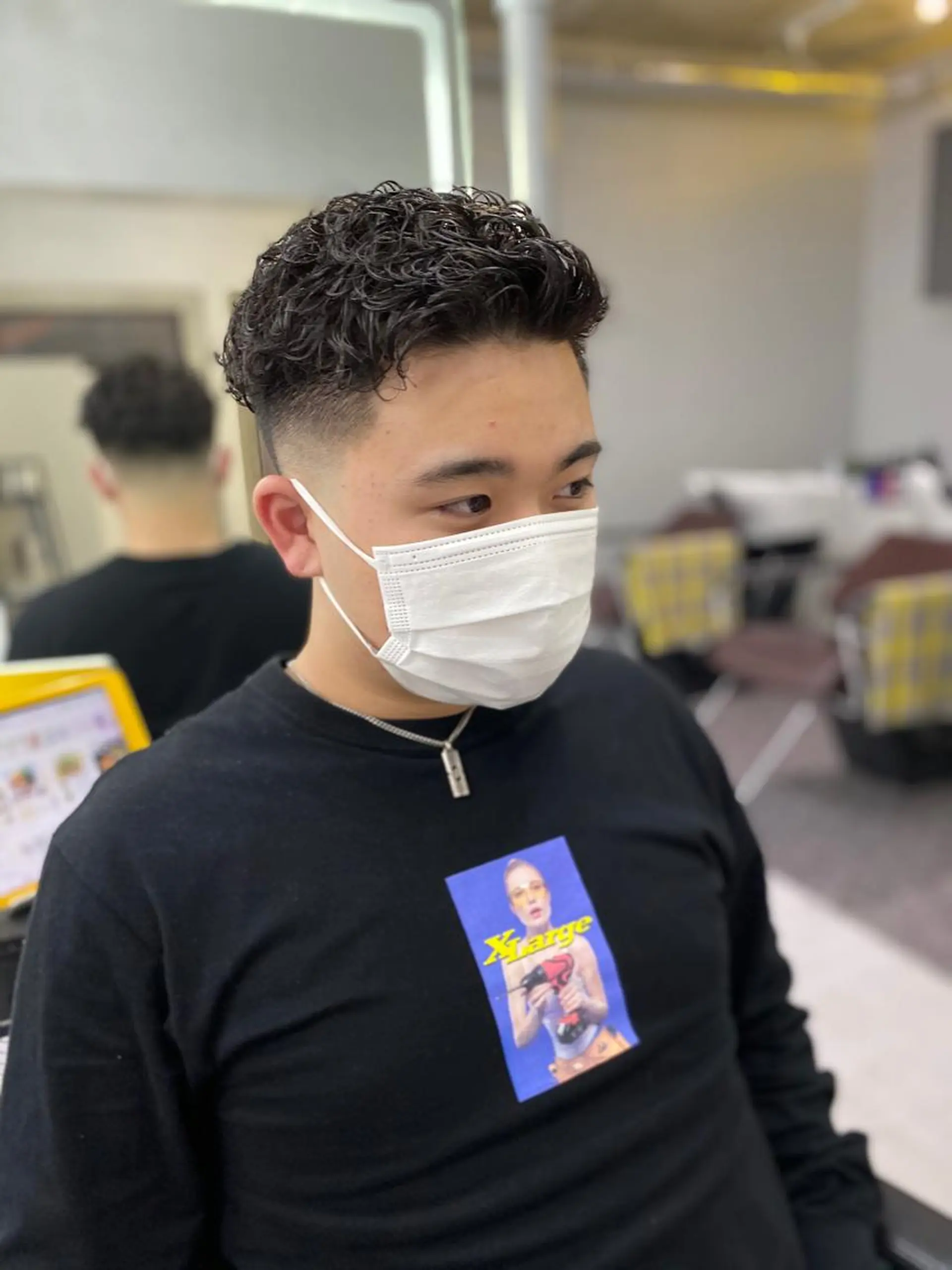 パーマ メンズ 大月 優汰のヘアスタイル