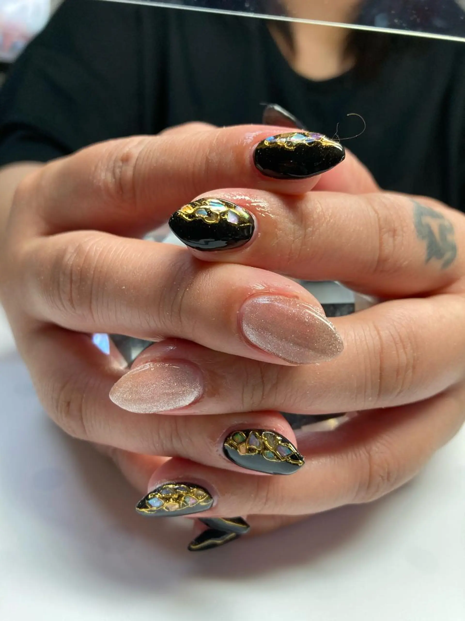 ミディアム ネイル nail yukkoのネイルデザイン