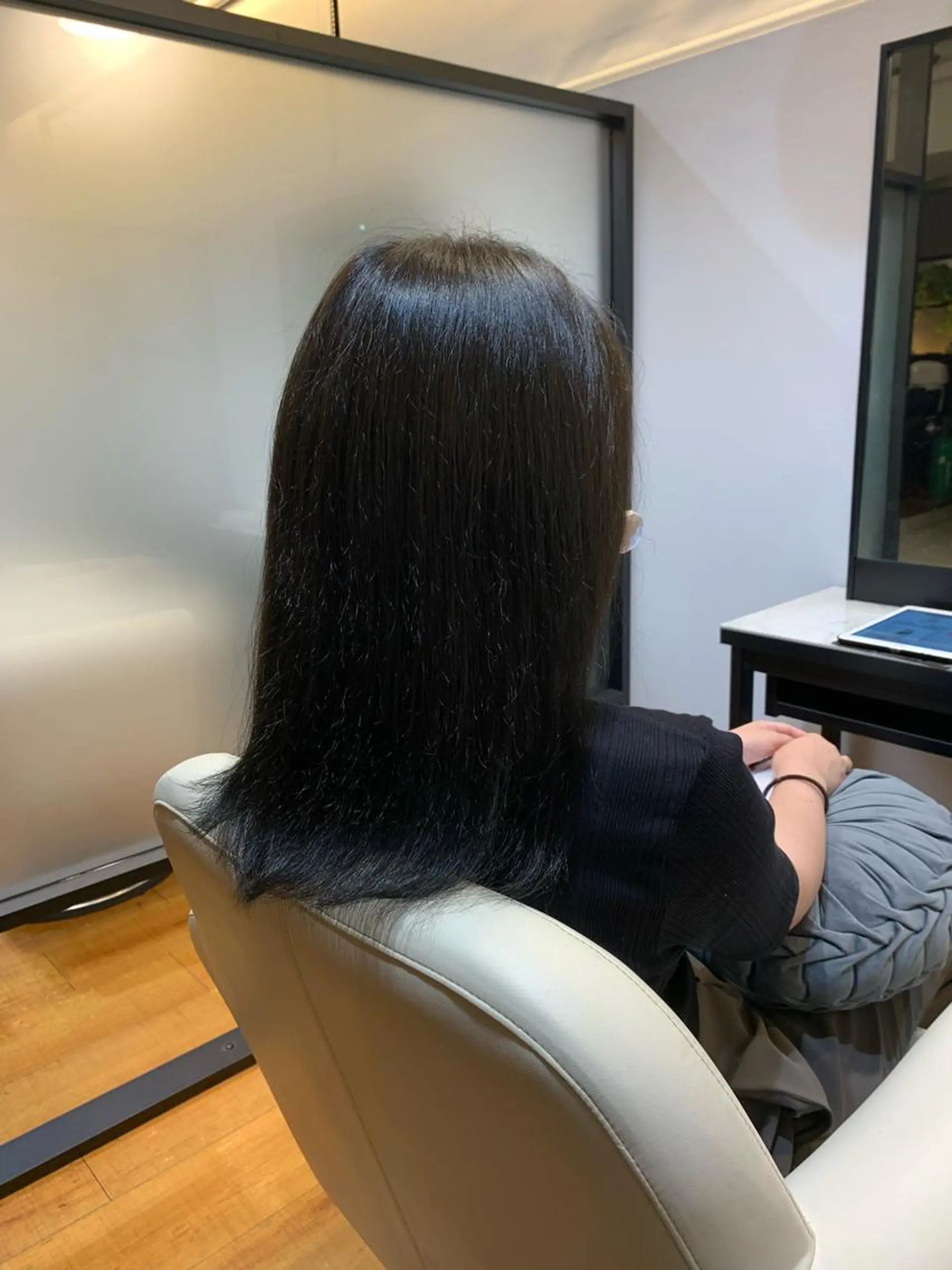 ロング 松元 裕樹のヘアスタイル