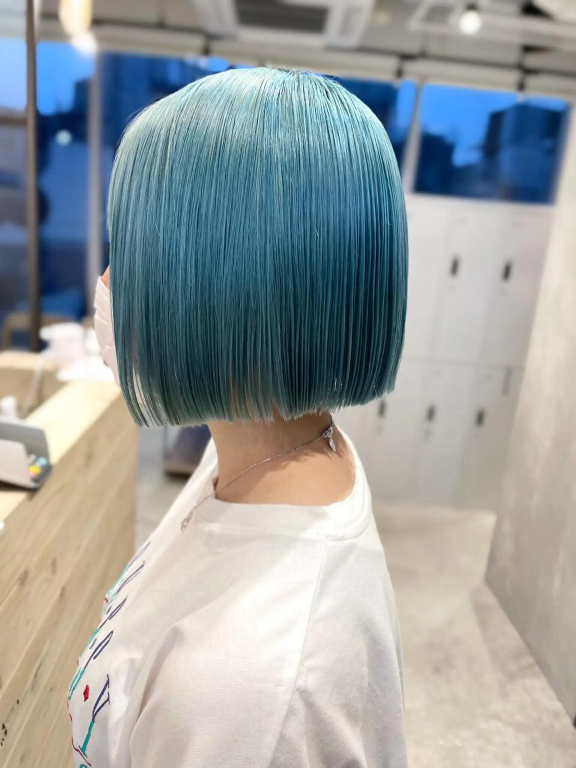 ショート カラー カット ヘアカラー トリートメント ハイトーン×レイヤー ／遠藤将太のヘアスタイル