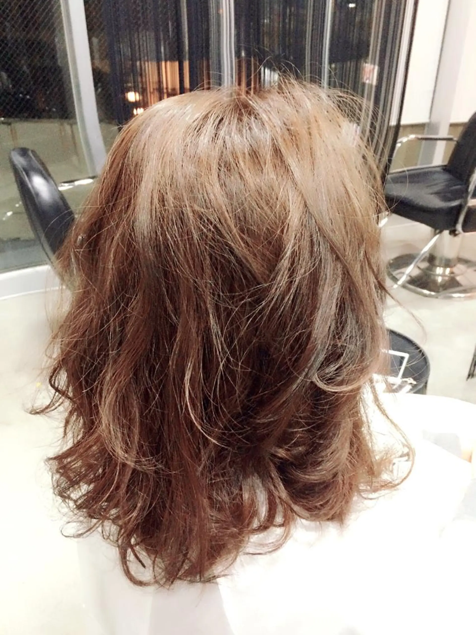 ショート ミディアム セミロング ロング カラー パーマ ヘアアレンジ ベージュカラー ブリーチ ミルクティーベージュ SUNNY GRACEのヘアスタイル