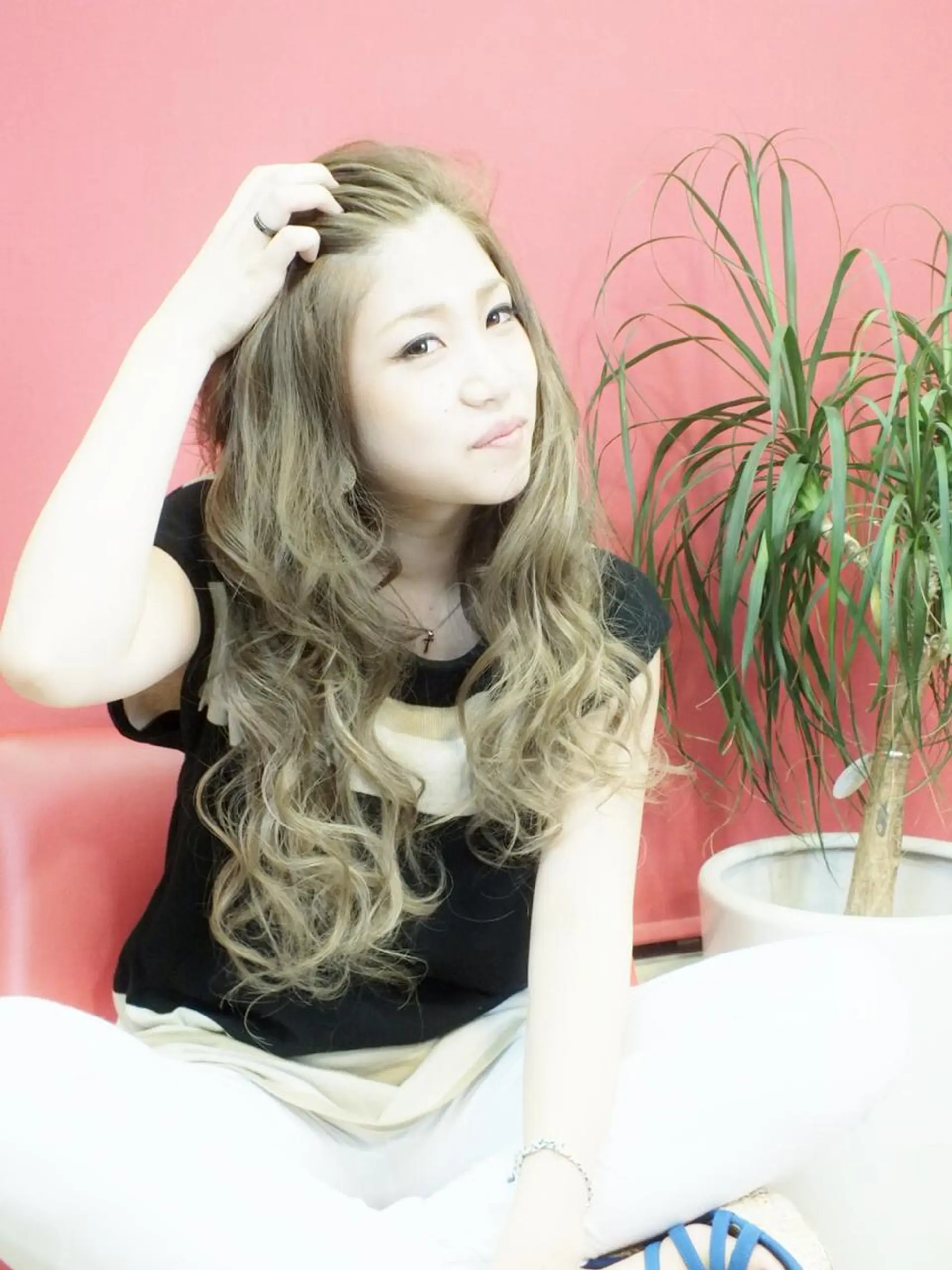 ロング エクステ パーマPrivate SalonNoa名駅のヘアスタイル