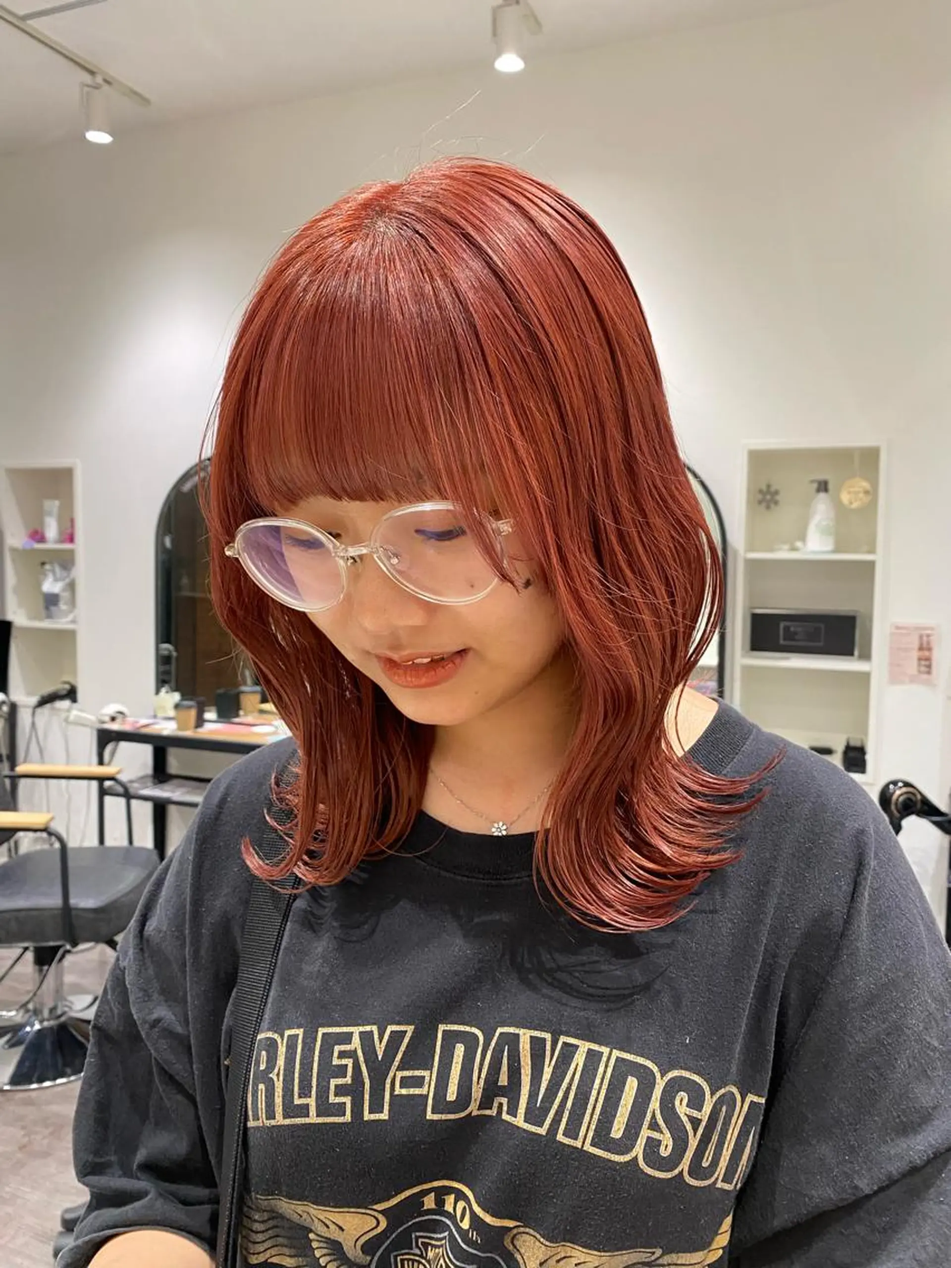 ミディアム ヘアカラー cocotte🌿 amaneのヘアスタイル