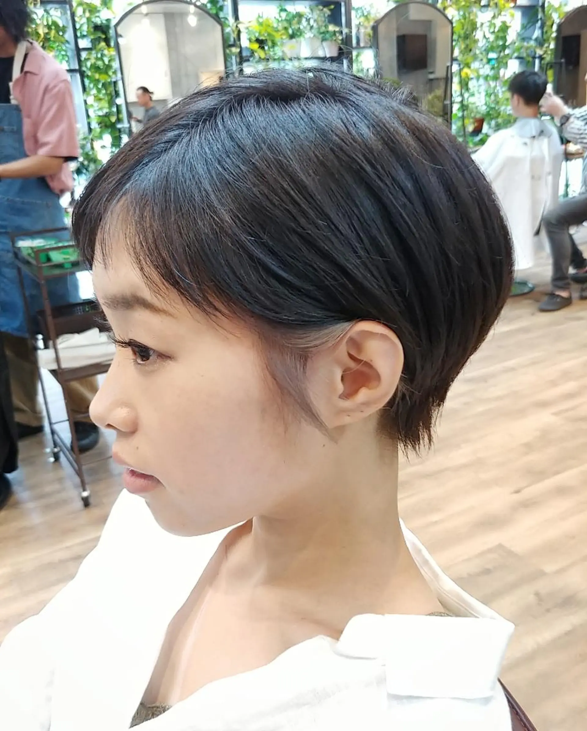 ショート カラー パーマ ヘアアレンジ カット ヘアカラー トリートメント 6月オープン♪豊見城 Lodattu✁清水のヘアスタイル