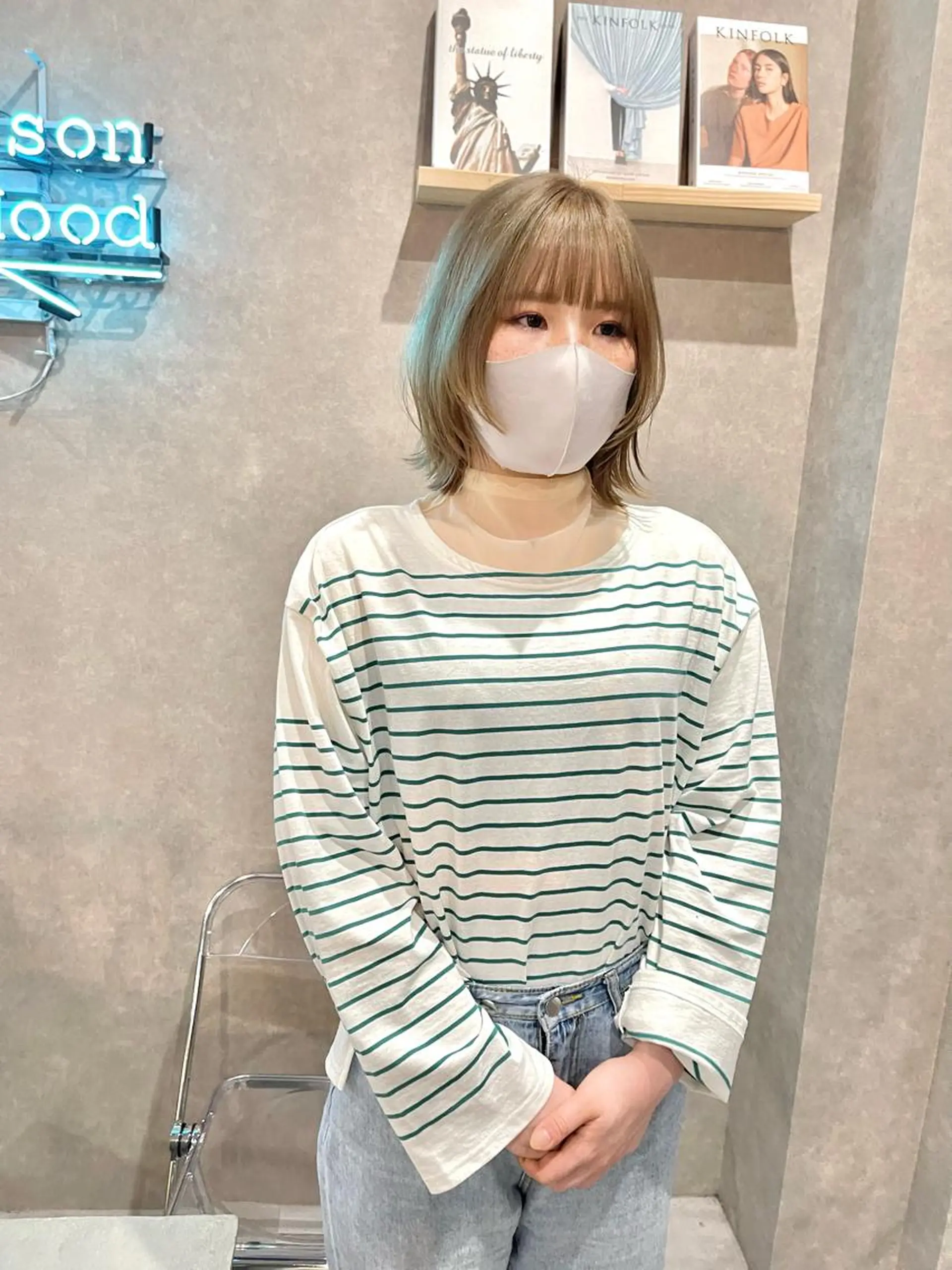 ショート カラー 一ノ瀬 暁のヘアスタイル