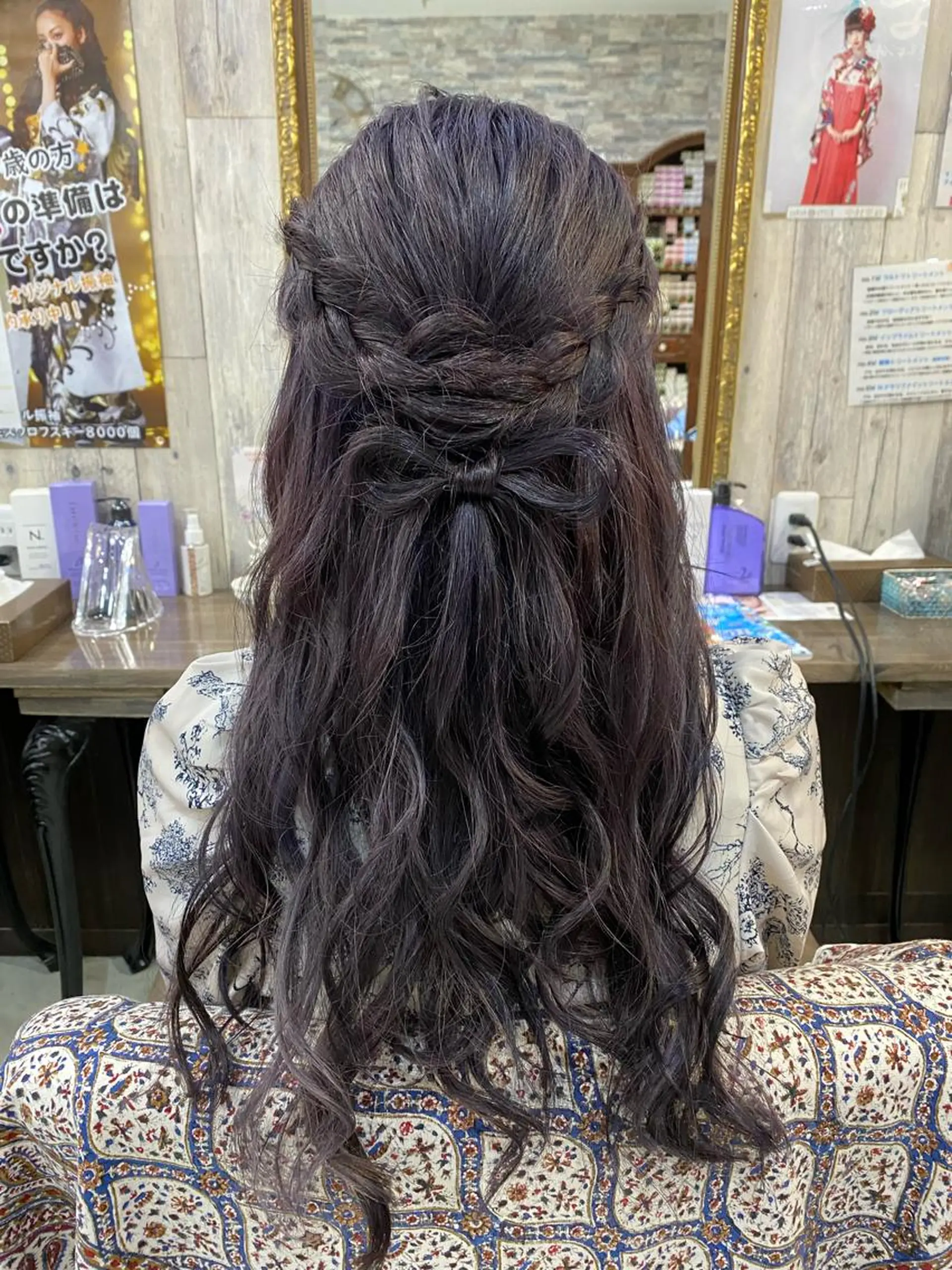 ロング ヘアセット Arphy/ /のヘアスタイル