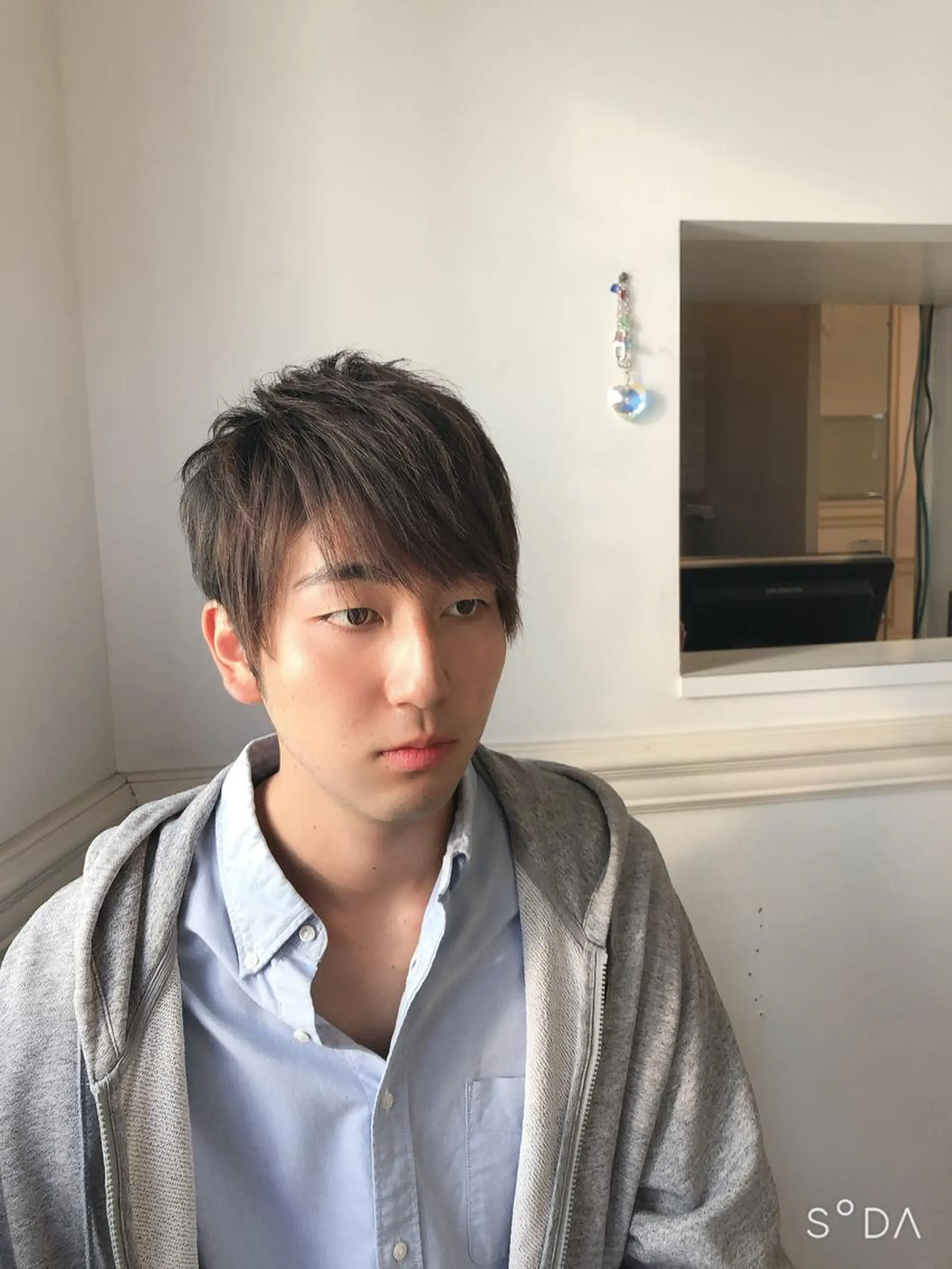 メンズ ヘアセット着付け目黒 駅すぐ　松永香代子のヘアスタイル