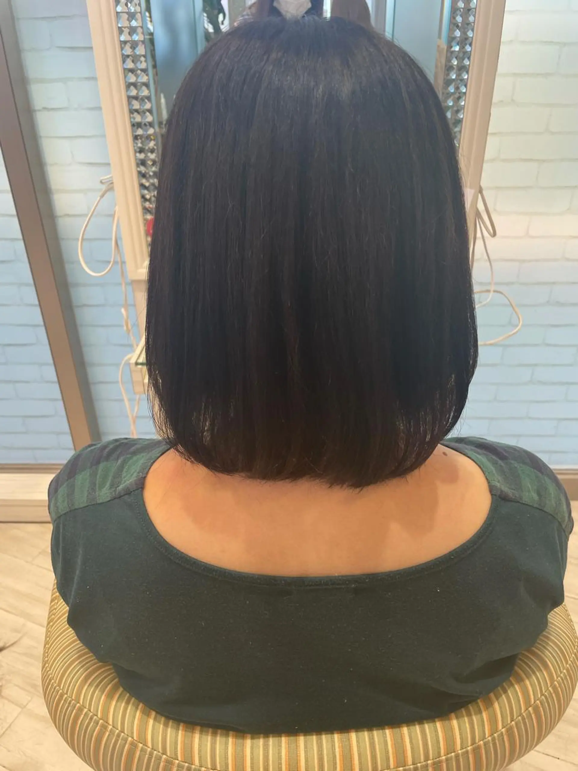 ミディアム パーマ 縮毛矯正 巣鴨髪質改善サロン 🌈NONOKAのヘアスタイル