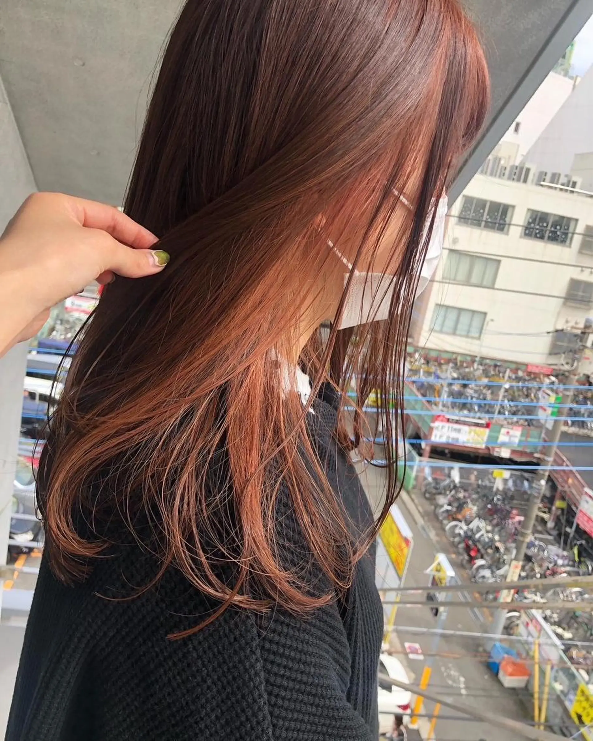 ロング 🎀ダブルカラー hinata🎀のヘアスタイル