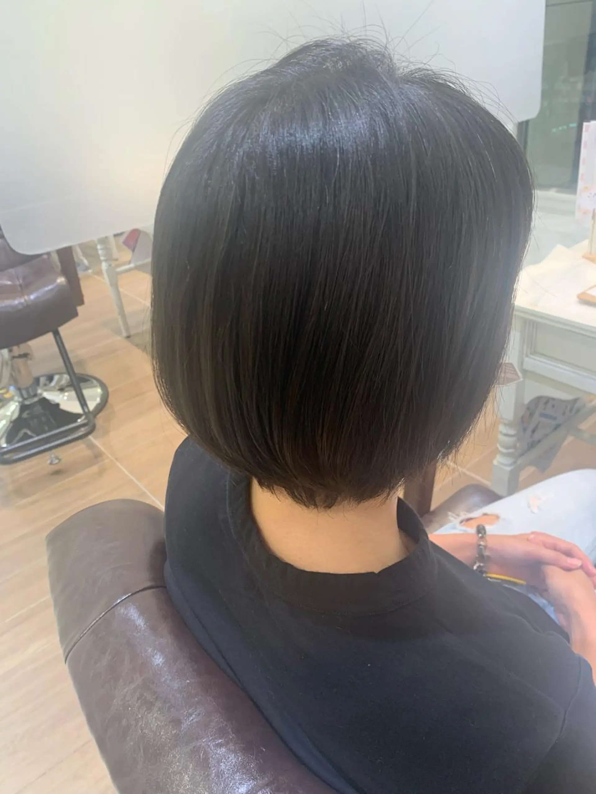 ショート 白髪染め /増田桃子のヘアスタイル