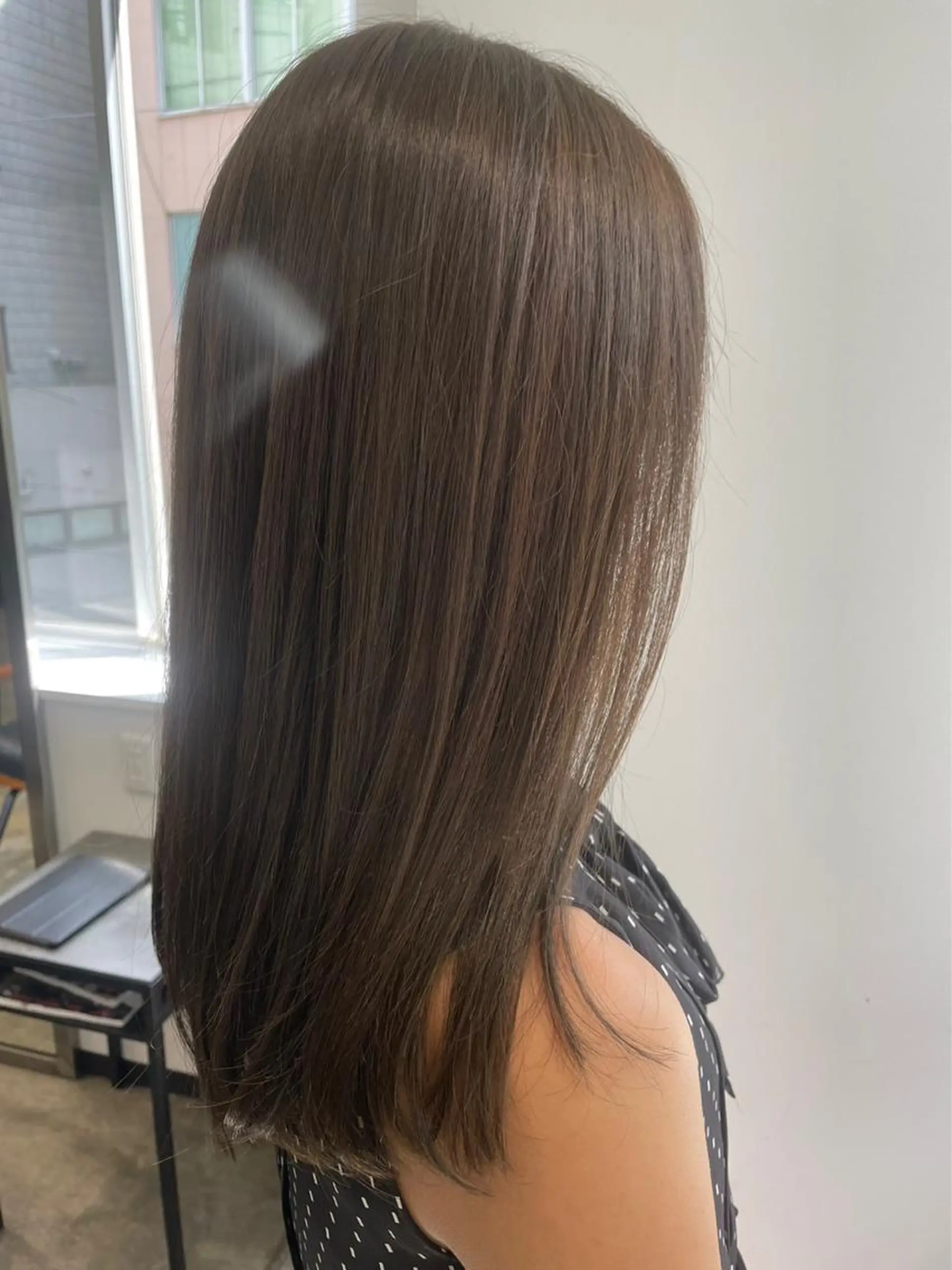 セミロング 竹下 勝也のヘアスタイル