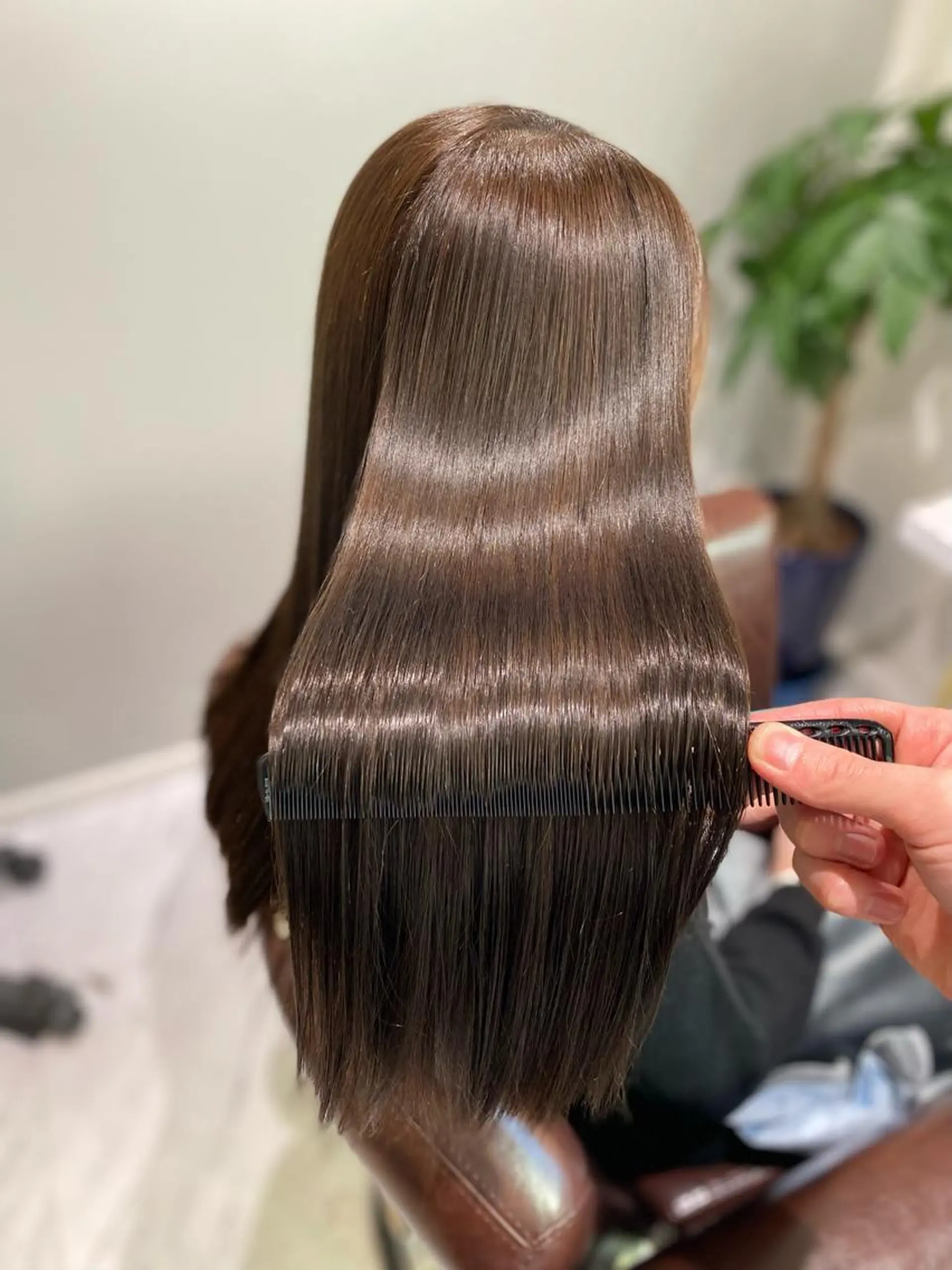 ロング カラー 髪質改善 トリートメント ヘアカラー トリートメント 梅田中崎町髪質改善 /オキヒロト/エコルのヘアスタイル