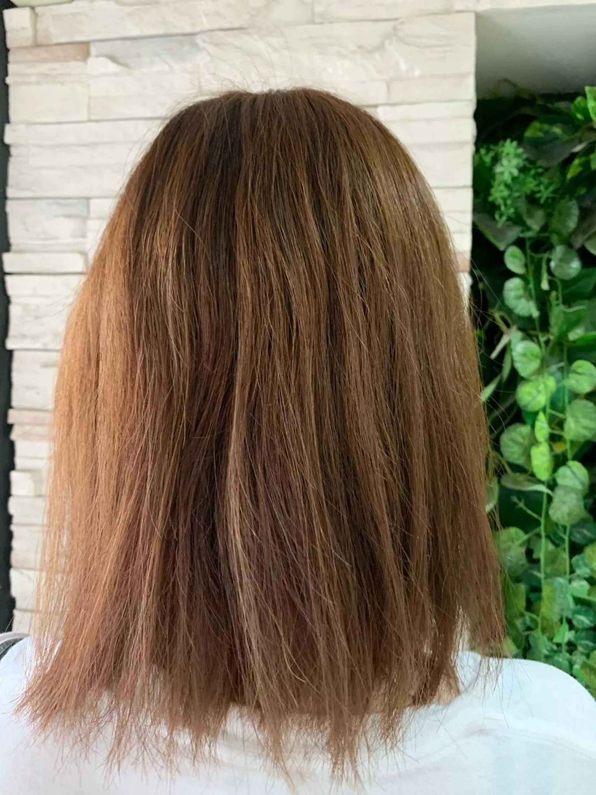 ミディアム 韓国ヘア×ハイトーン AYA💫のヘアスタイル