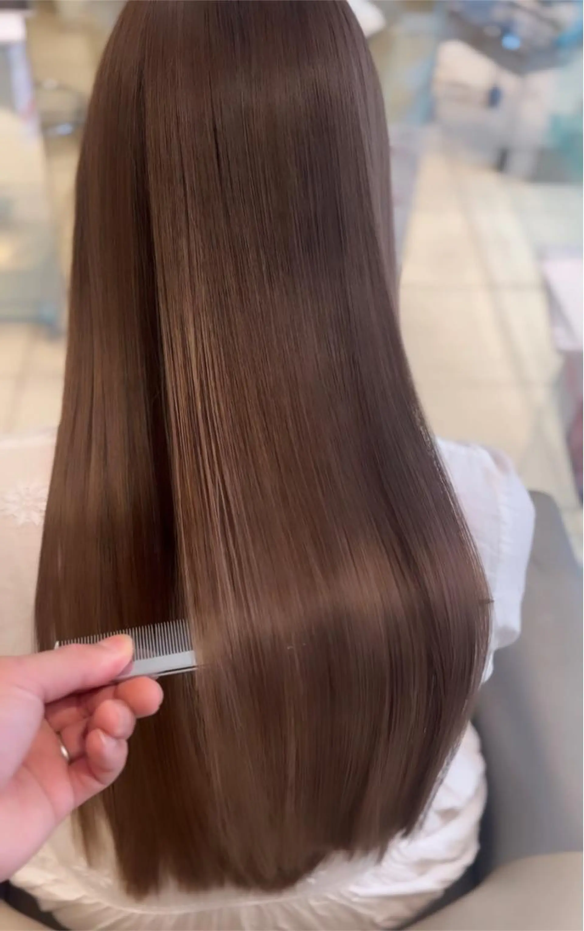 ロング カット トリートメント MODE K´s eau髪質改善特化のヘアスタイル