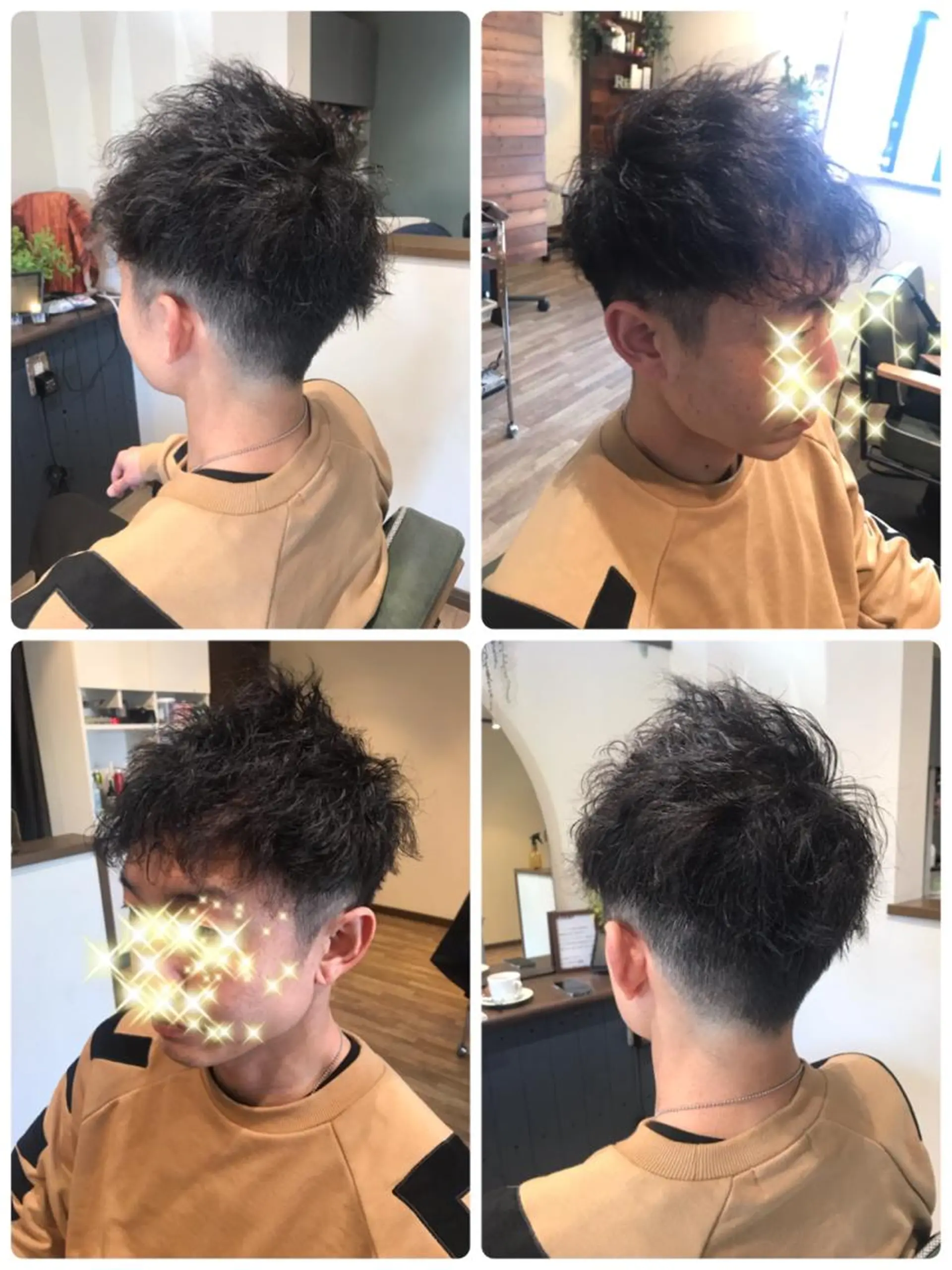 ショート カラー パーマ Ray hair 春日部のヘアスタイル