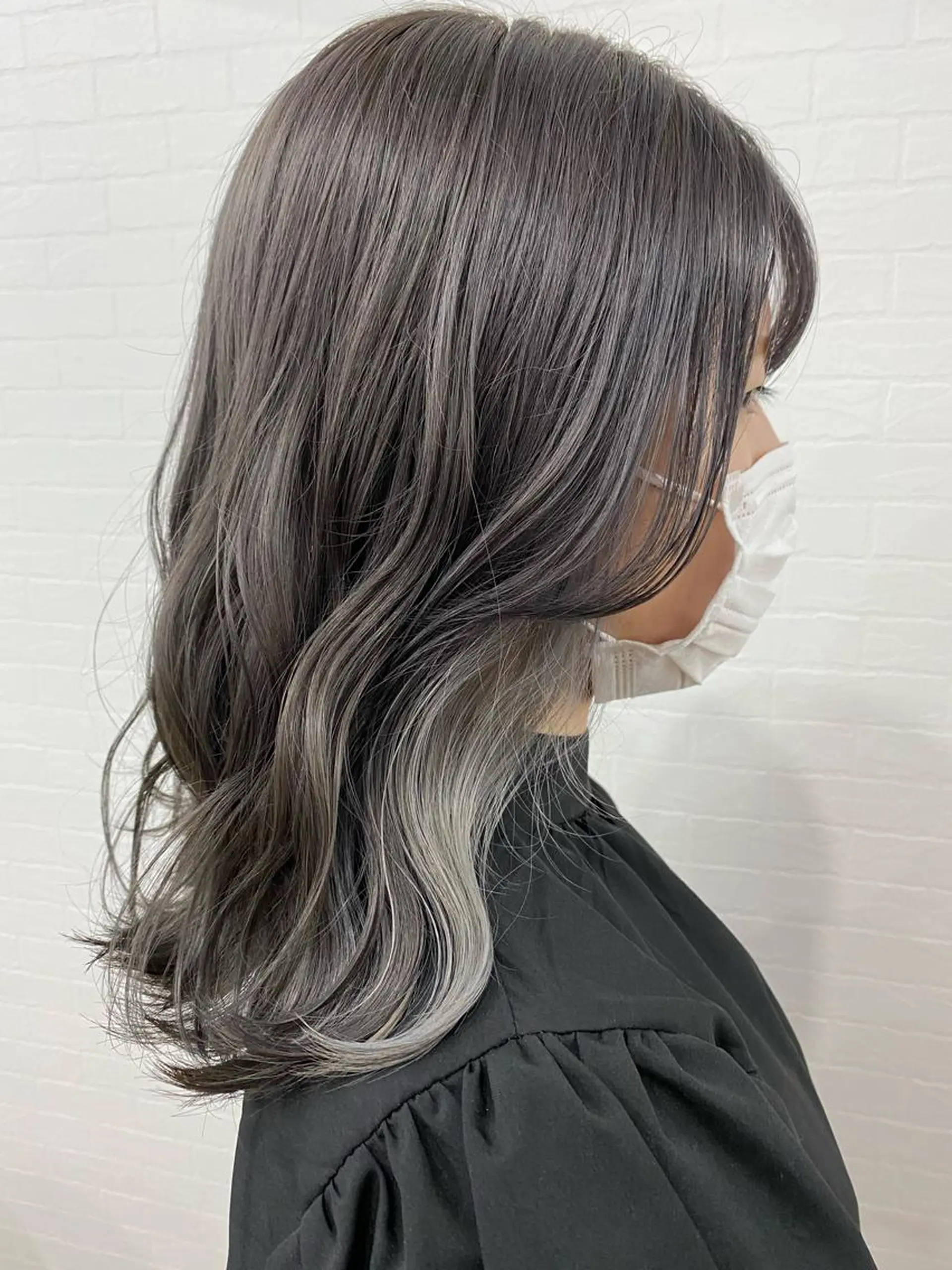 ミディアム 山本 瑞姫のヘアスタイル