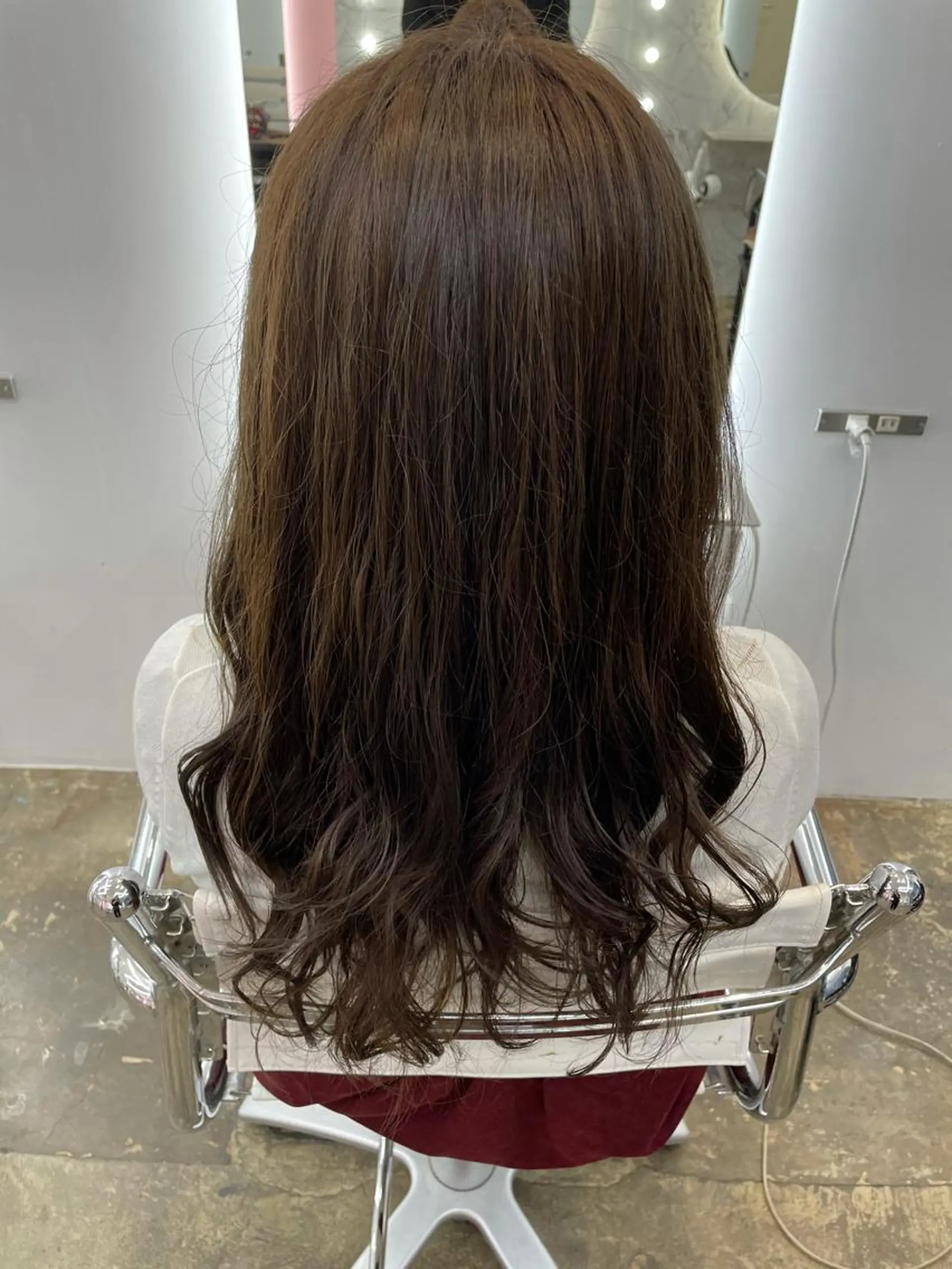 ロング カラー 韓国×網紅ヘア 🤍りん🤍のヘアスタイル