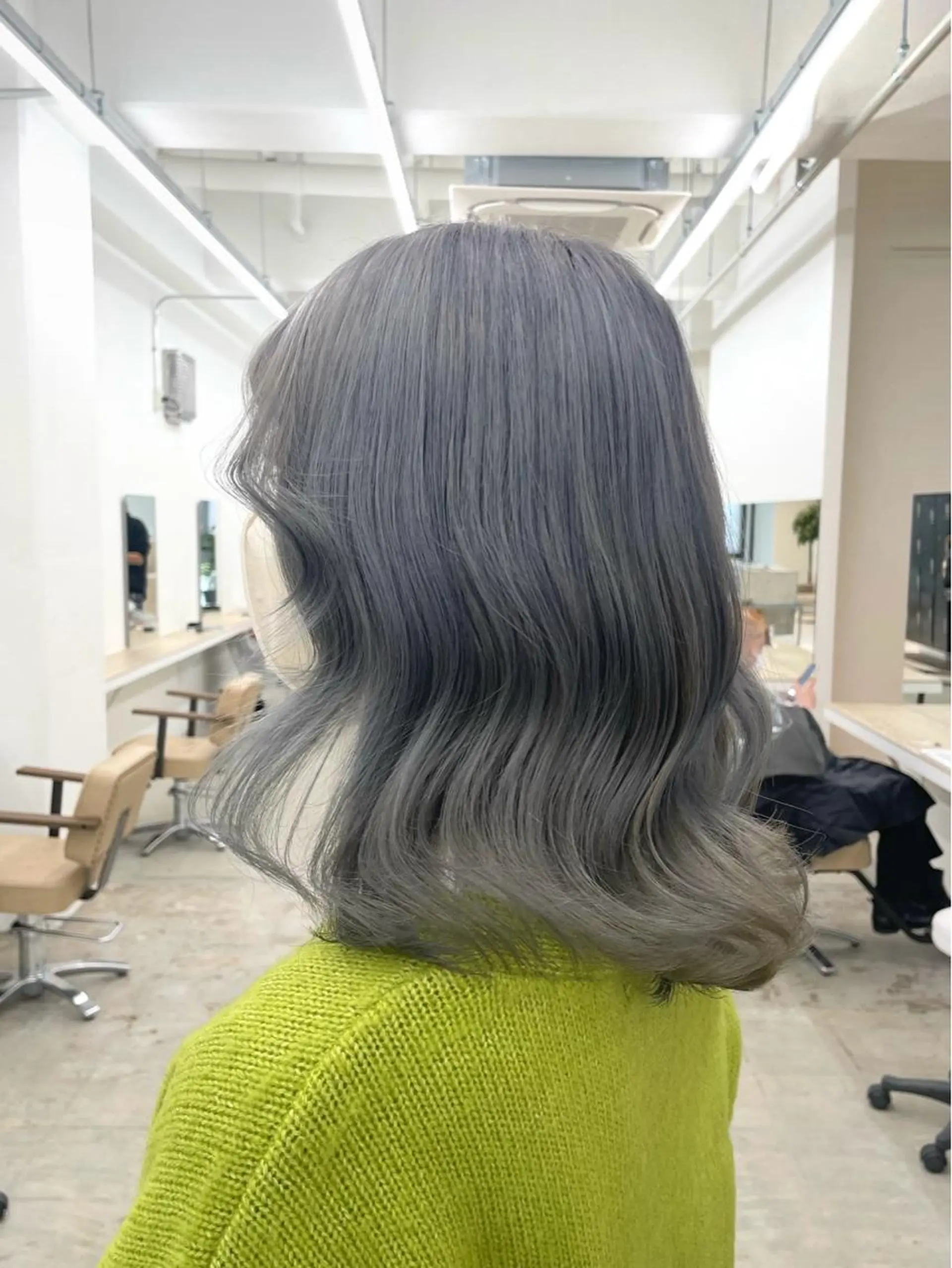 ミディアム カラー ベージュカラー ブリーチ ケアブリーチ ダブルカラー グレージュ ヘアカラー トリートメント 暖色カラー🍒 ケアブリーチ/akiのヘアスタイル