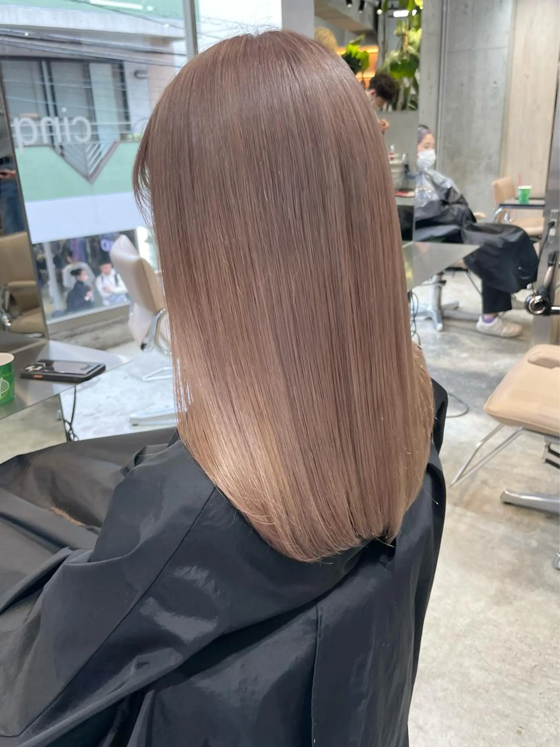 セミロング ボブカット 💎坪谷のヘアスタイル