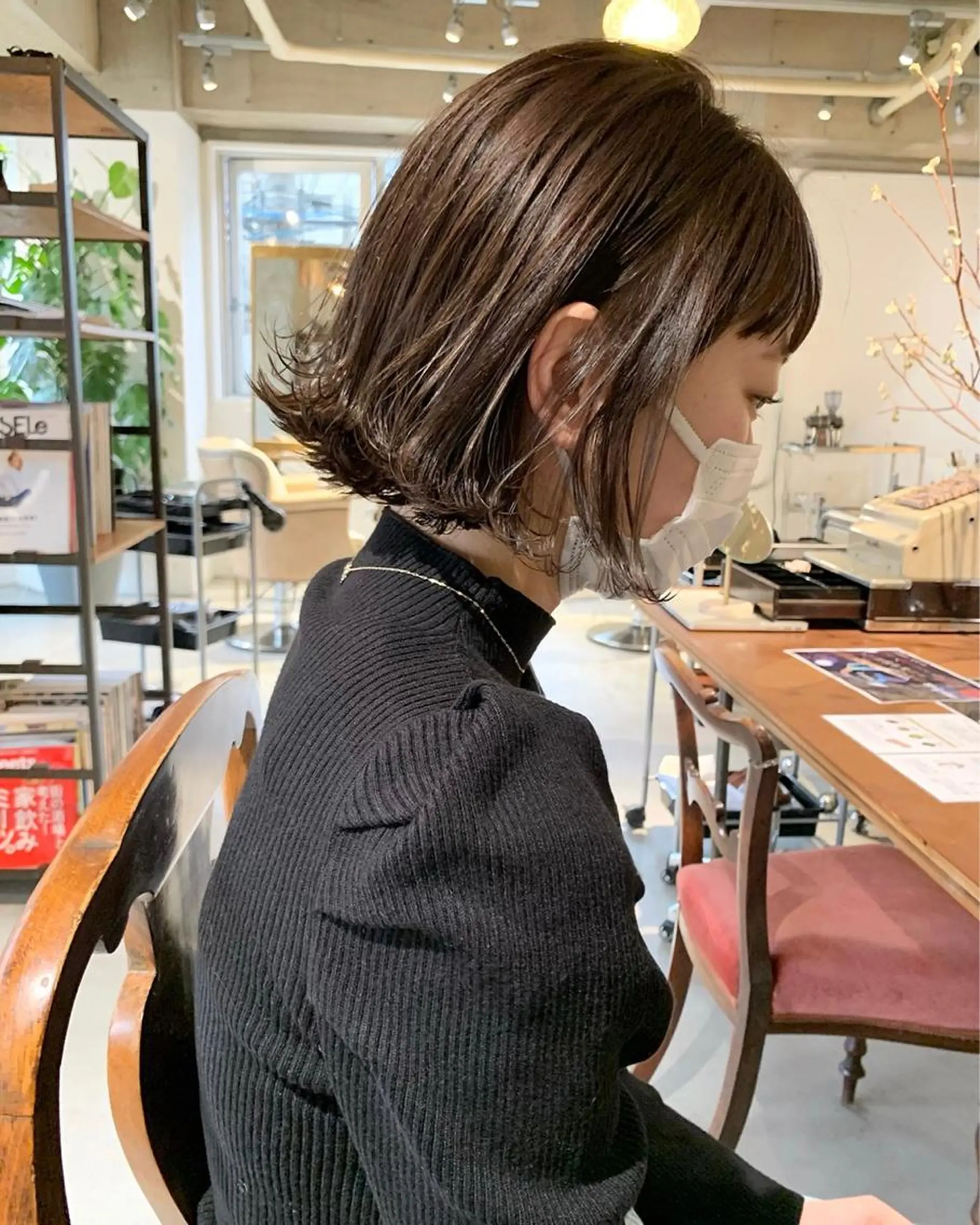 ショート カラー 聖 来のヘアスタイル