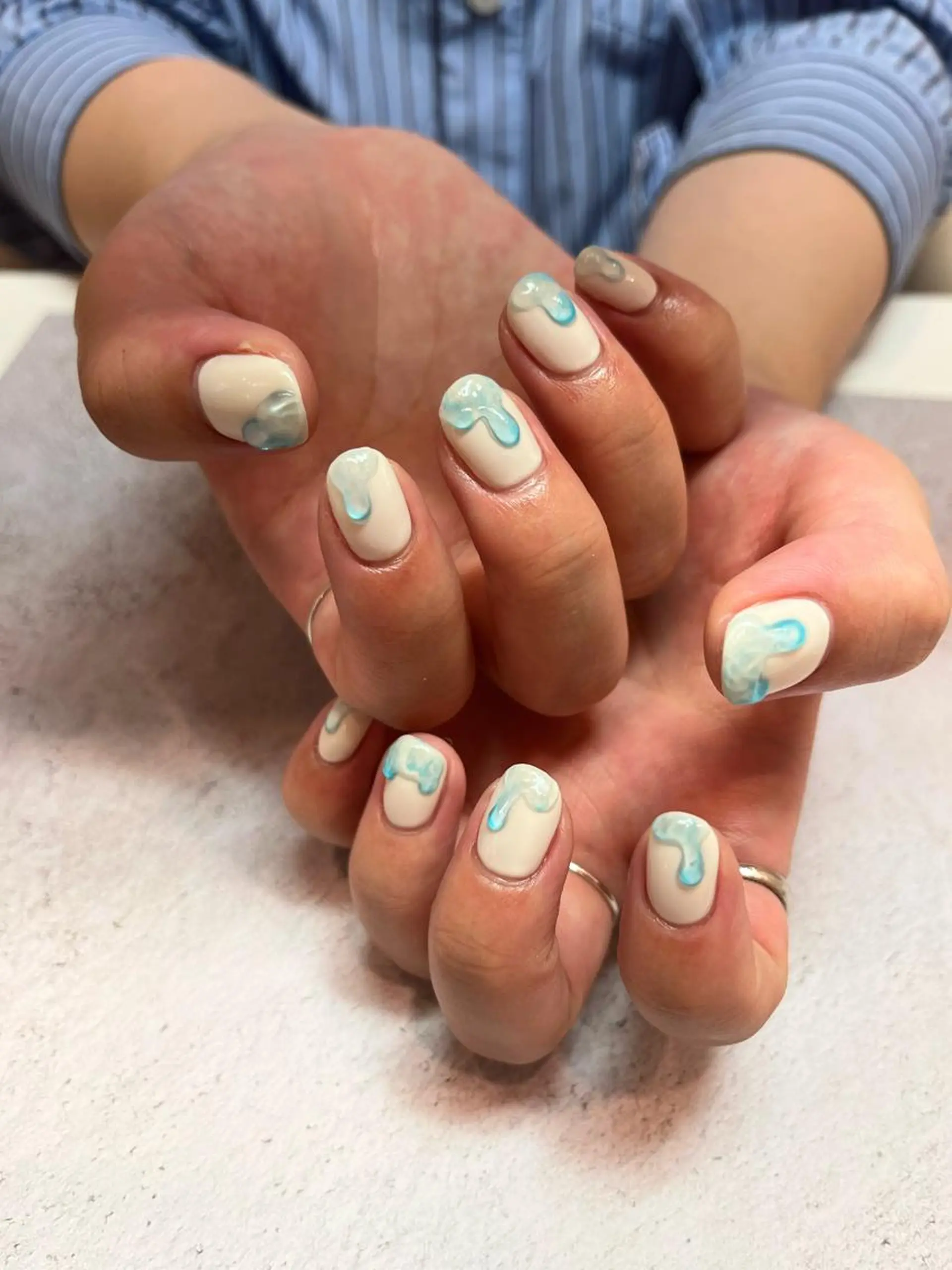 ネイル ハンドネイル 【LINON】 airiのネイルデザイン