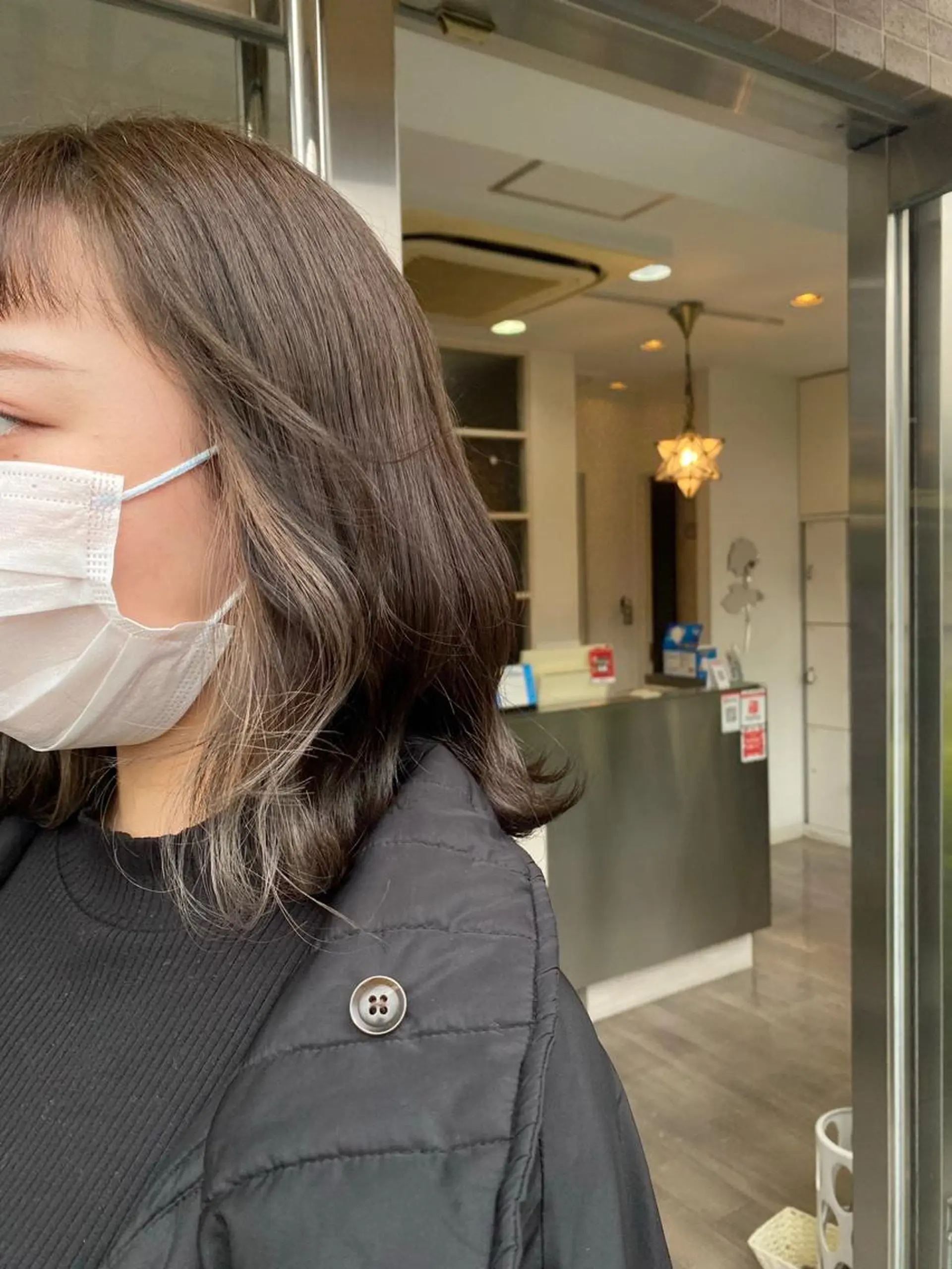 ミディアム ヘアカラー ELEN 新百合ヶ丘のヘアスタイル