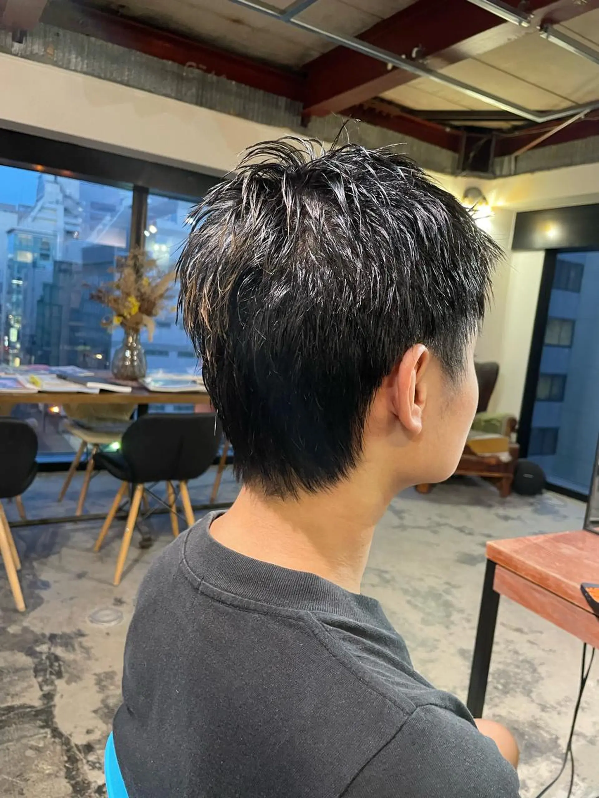 ショート メンズ メンズインナーカラー ボブ ボブインナー カット ヘアカラー トリートメント メンズ/パーマ/ ブリーチ/KAITOのヘアスタイル