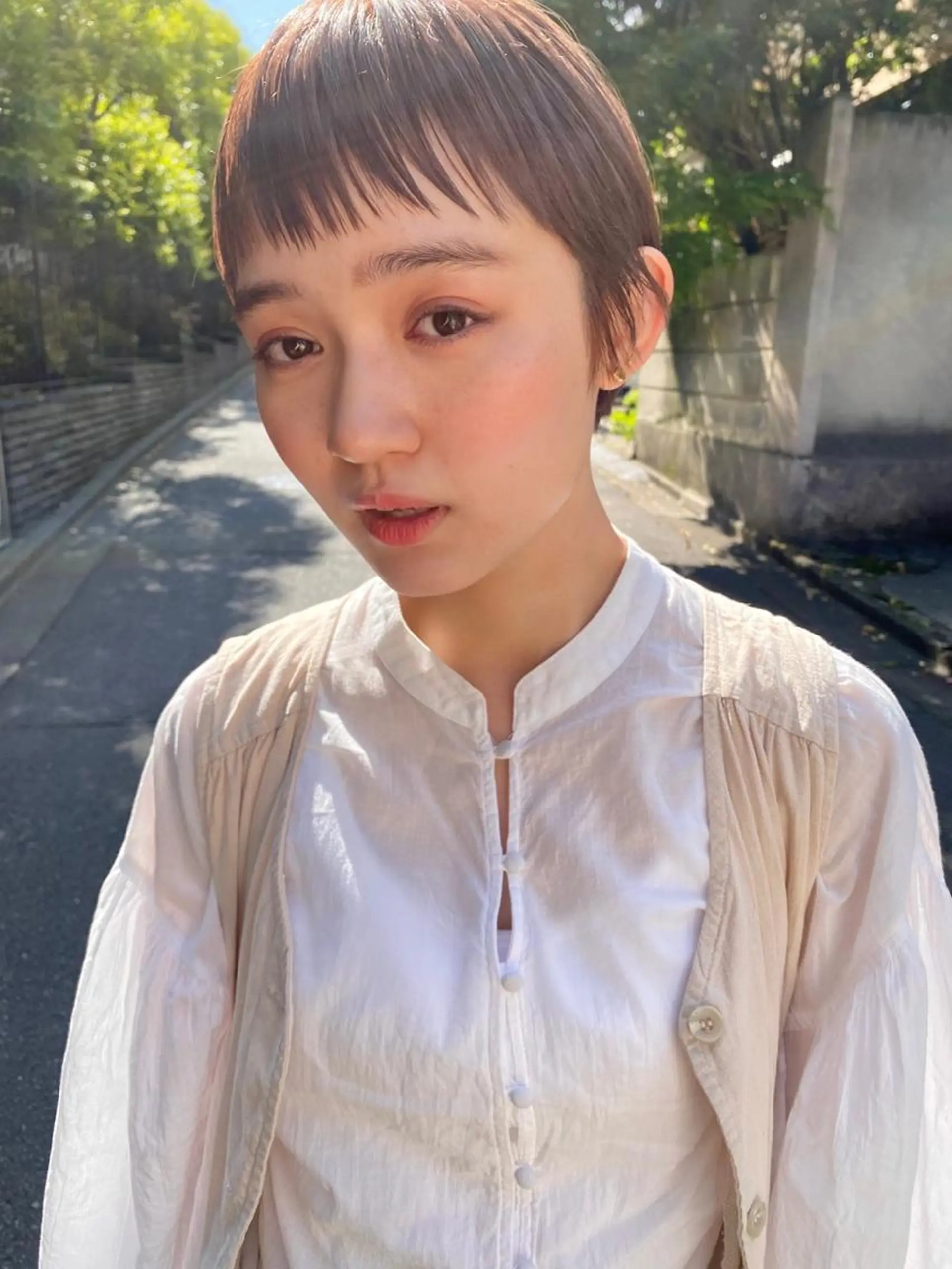 ショート カラー まつ毛パーマ🐏 NANAMIのマツエク・マツパデザイン