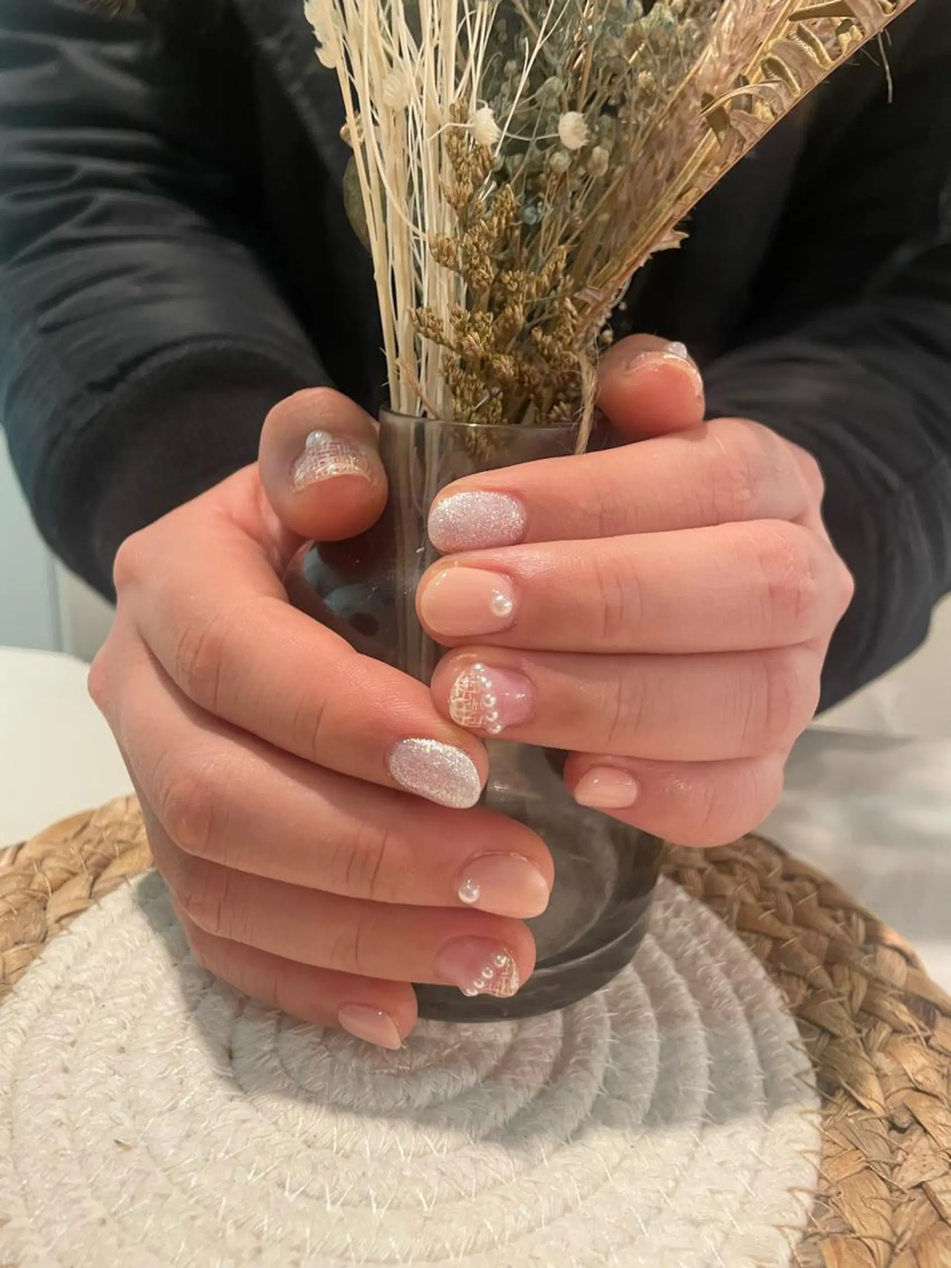 ネイル ツイードネイル ハンドネイル D.d Nail Moeのネイルデザイン