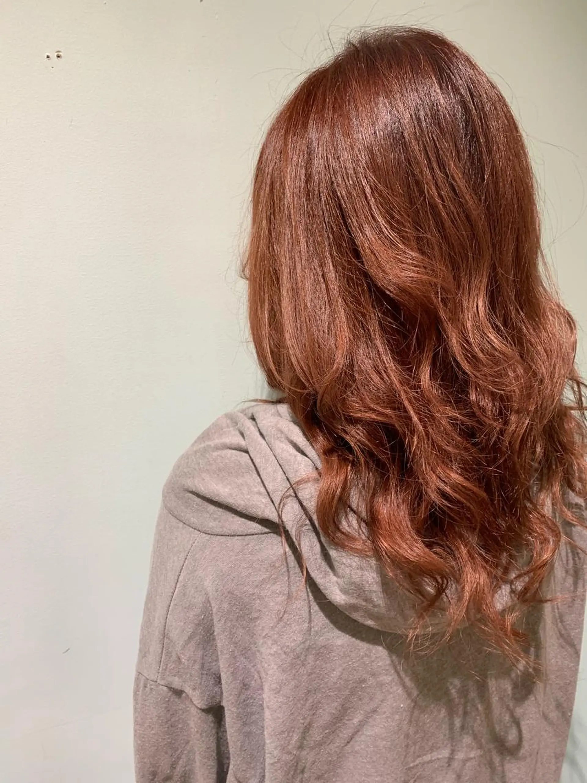 セミロング カラー ブラウンカラー ピンクカラー ピンクブラウン stylist Yukieのヘアスタイル