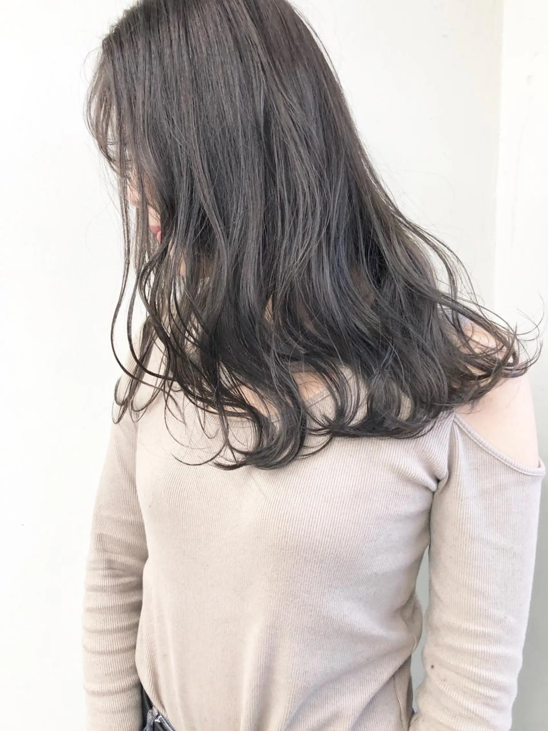 セミロング 外国人風カラー ハイライト 小澤大輔 YOLO hairのヘアスタイル