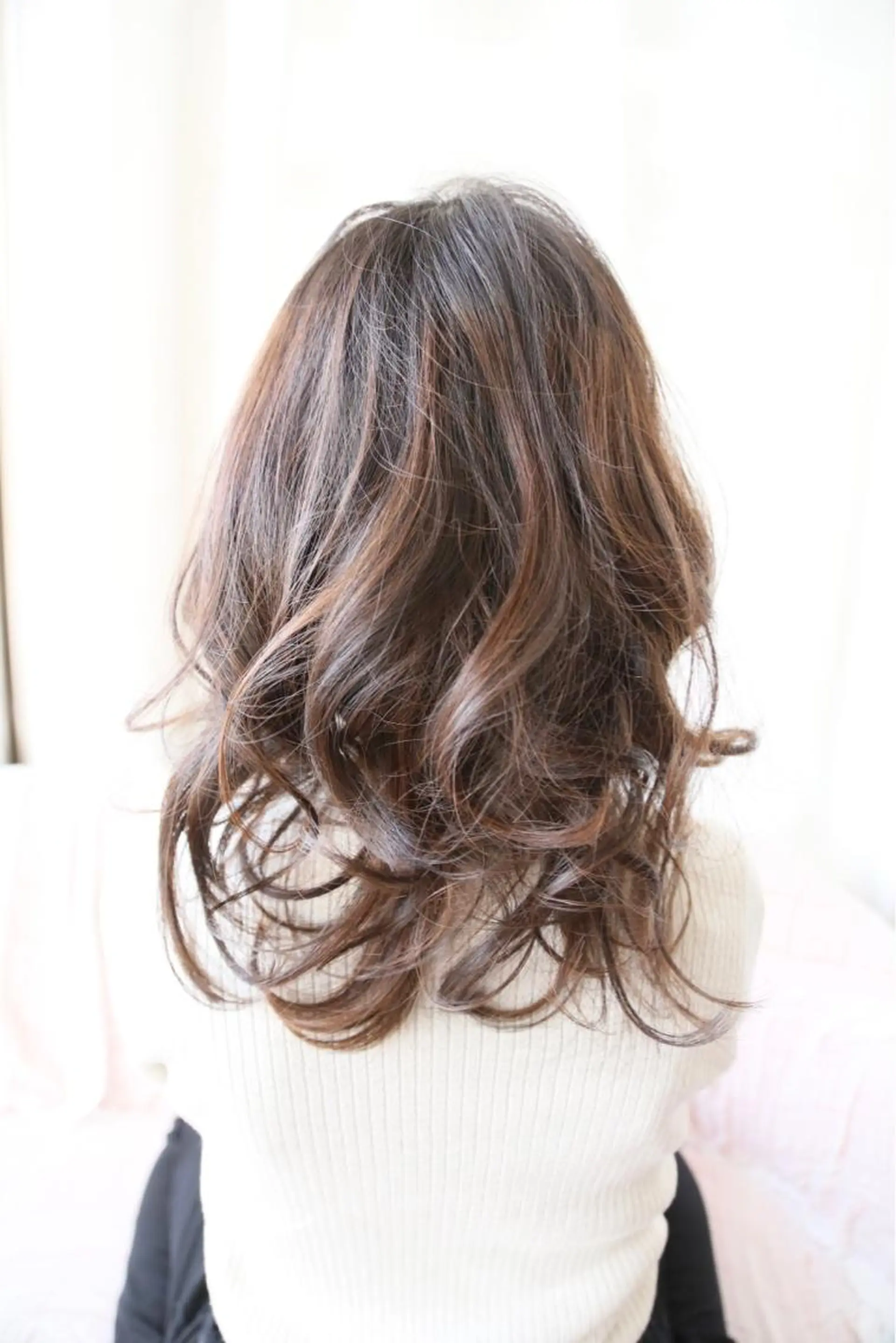 ミディアム カラー 森 宇旦のヘアスタイル