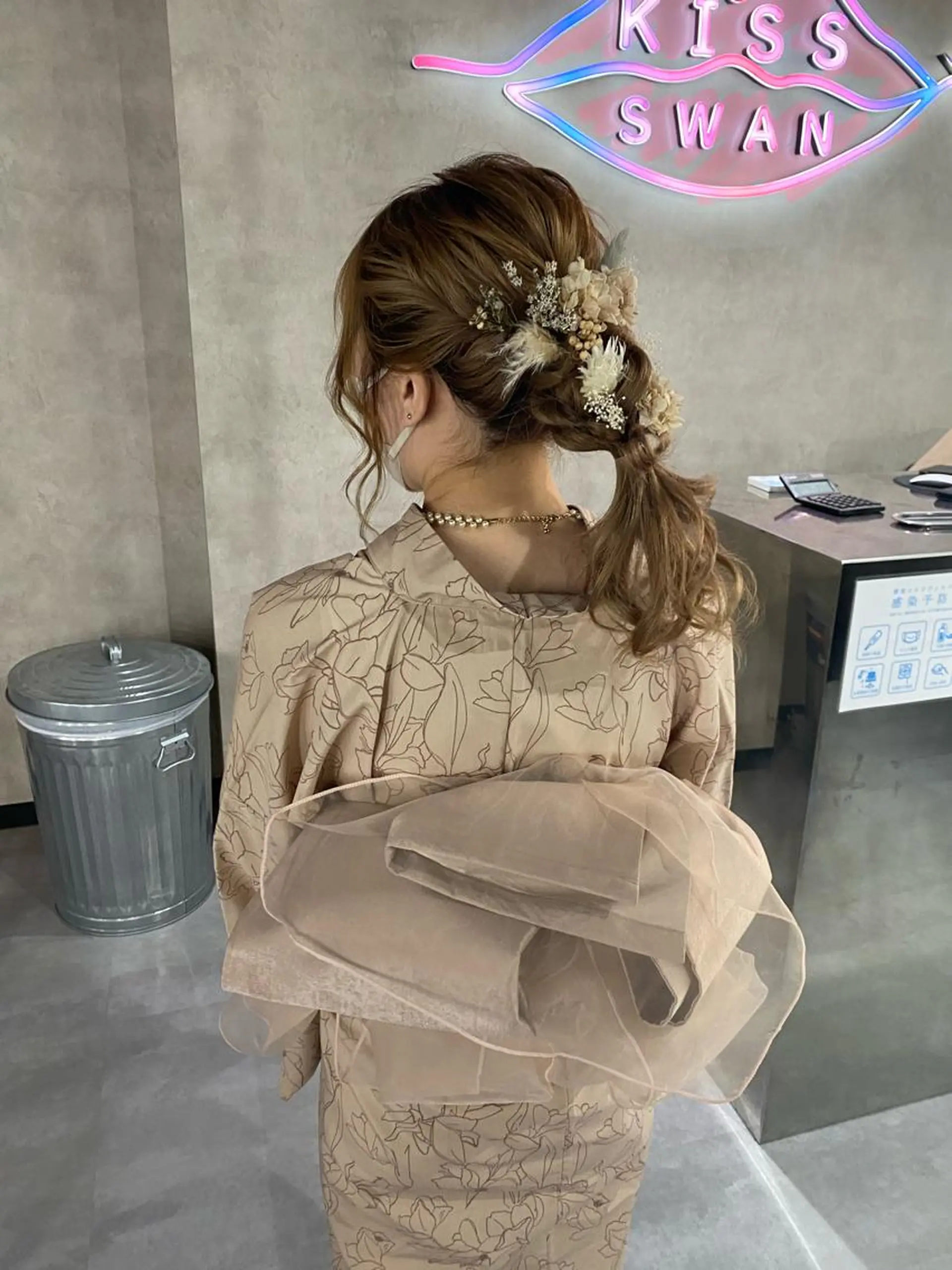 ヘアアレンジ 大天使 まいめろのヘアスタイル